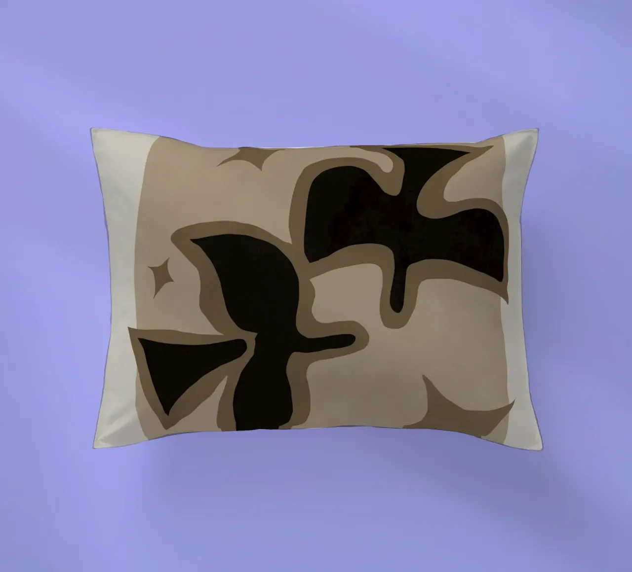 Colomba taglio carta 02 cuscino da Little Dean