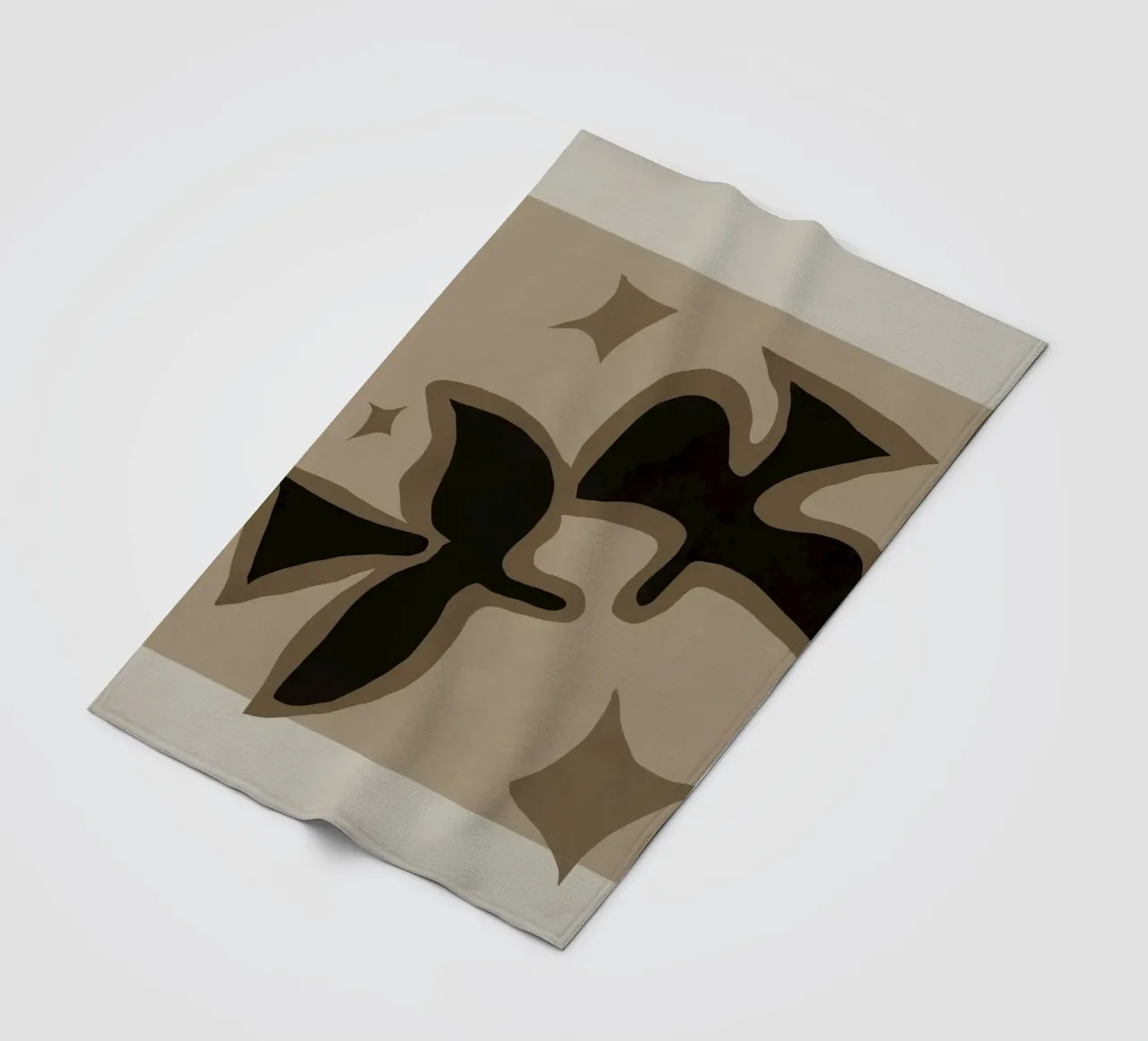 Colomba taglio carta 02 coperta in pile da Little Dean