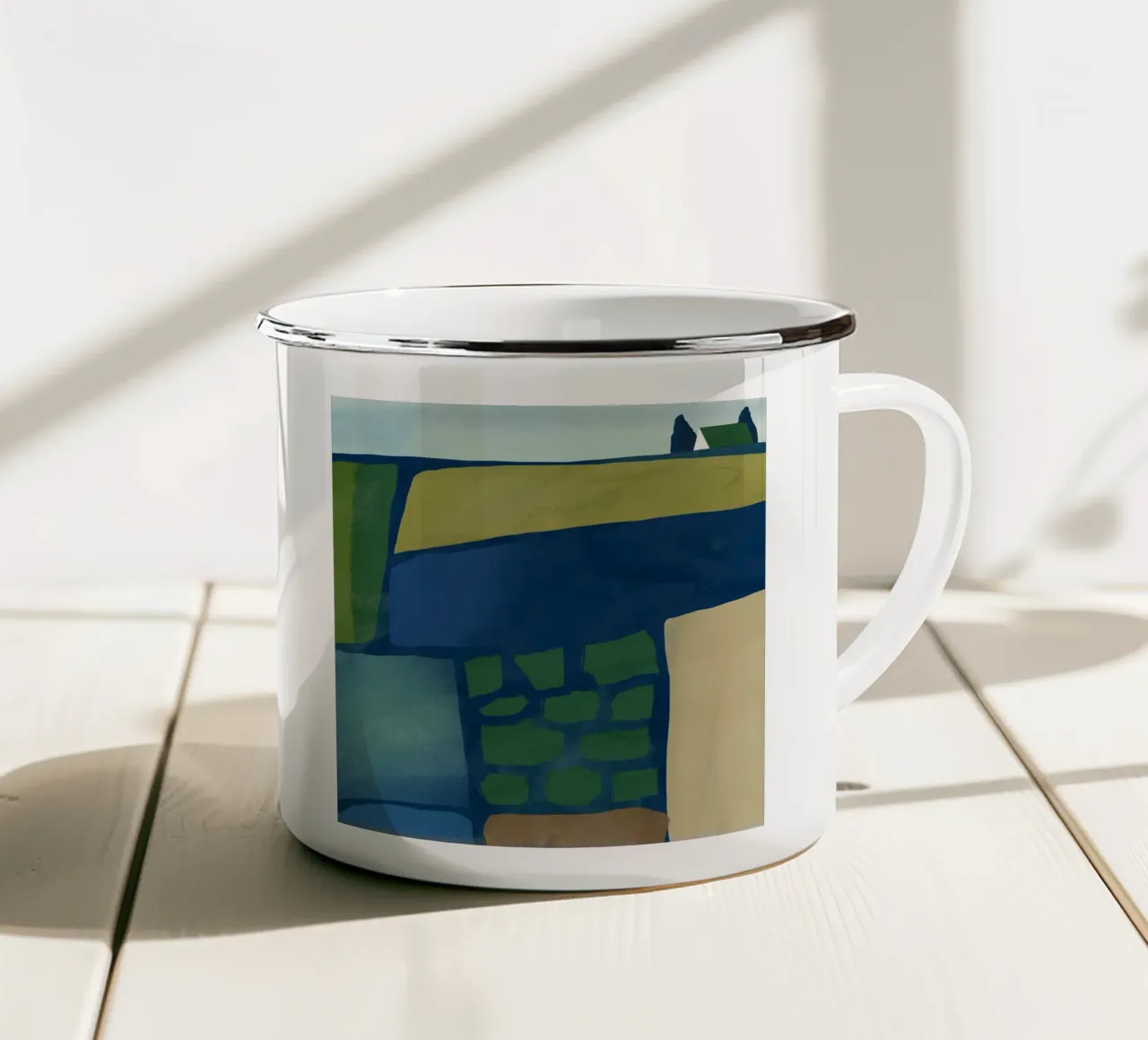 Giardino alto tazza in smalto da Little Dean