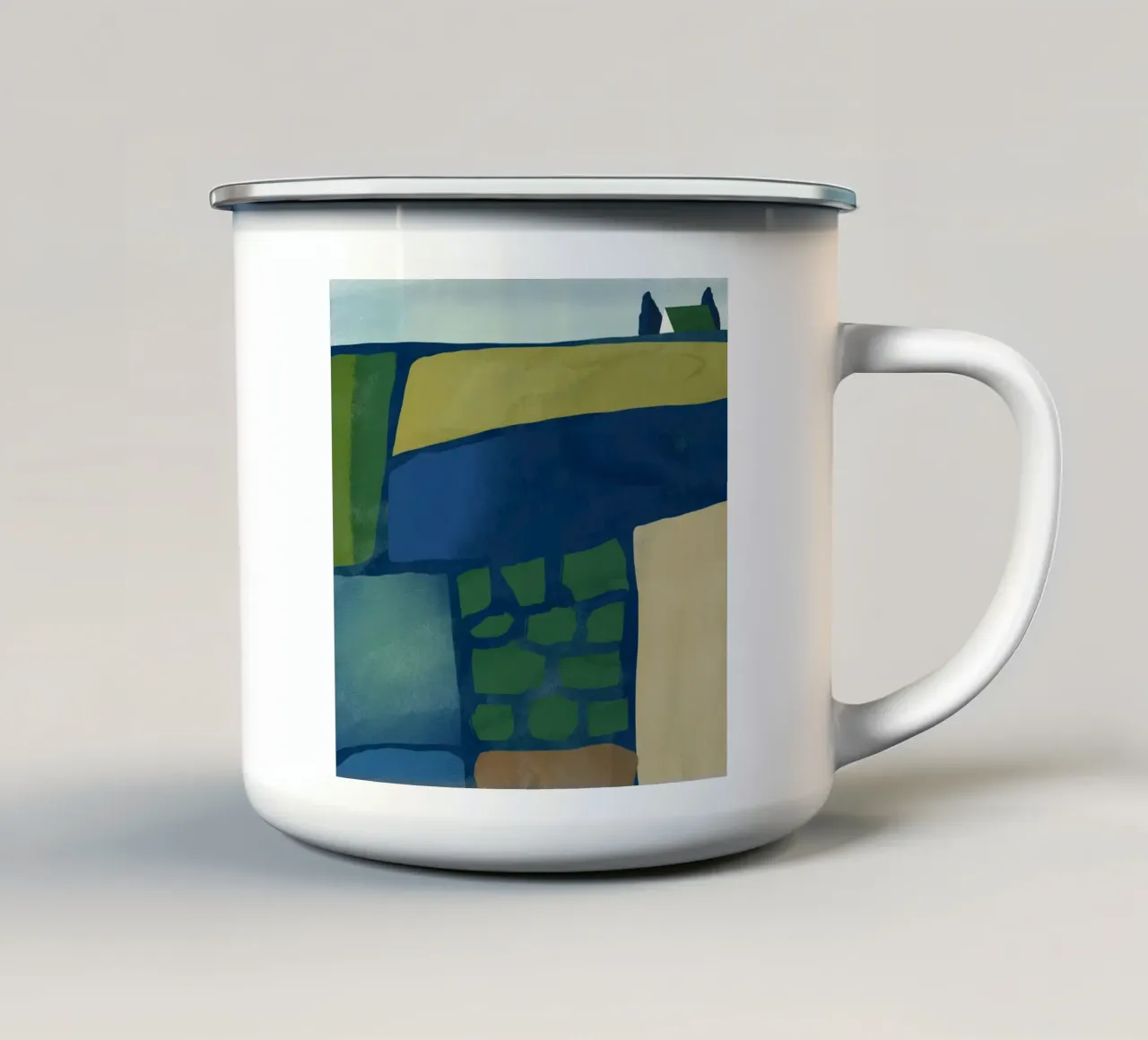 Giardino alto tazza in smalto da Little Dean