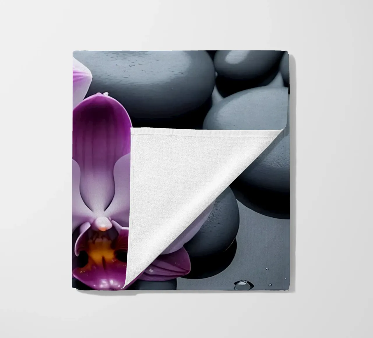 Orchidee con pietre_2 telo mare da Farb- und Blütenzauber by LK