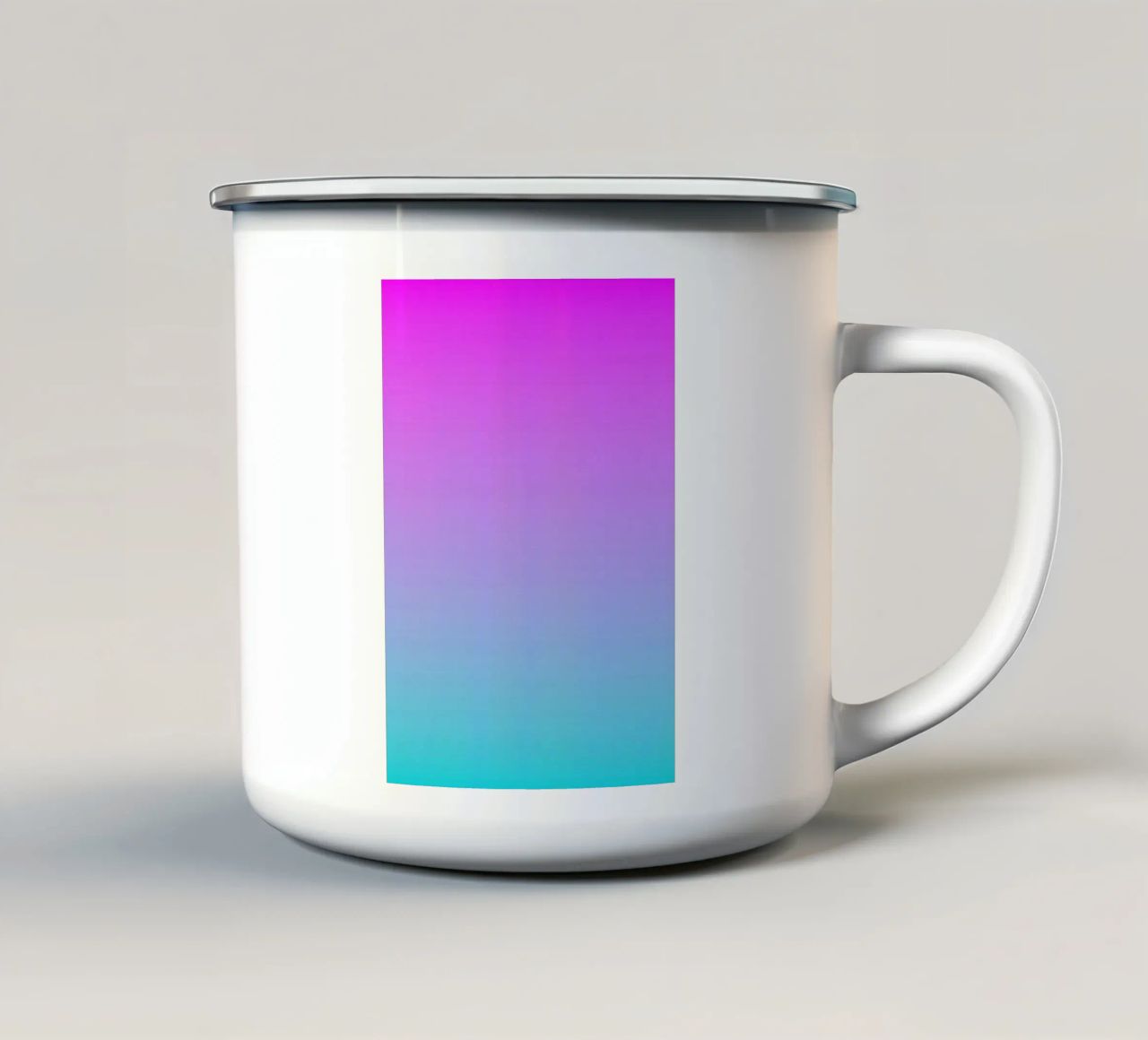Gradient ONE tazza in smalto da Flo Klein