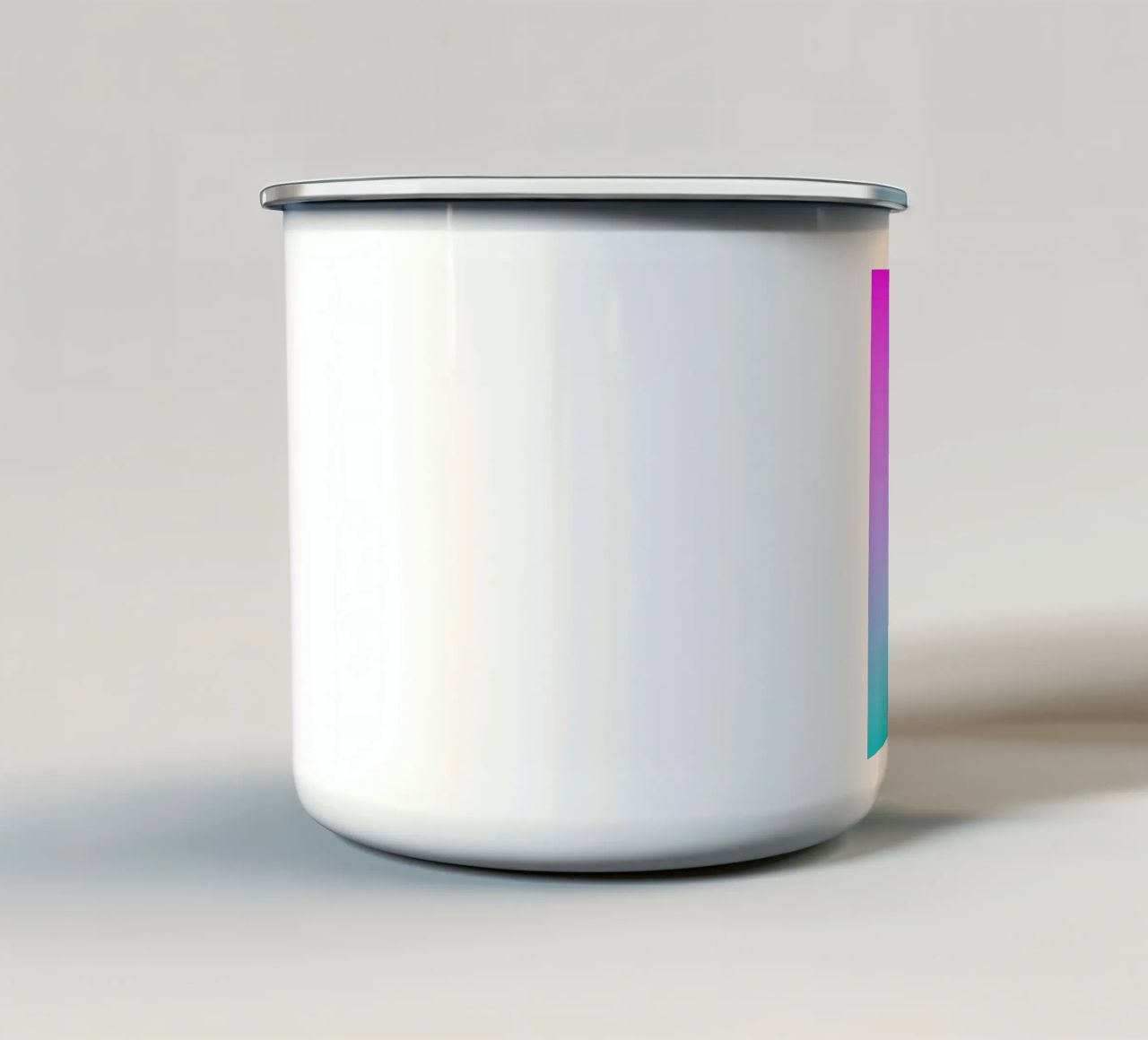 Gradient ONE tazza in smalto da Flo Klein