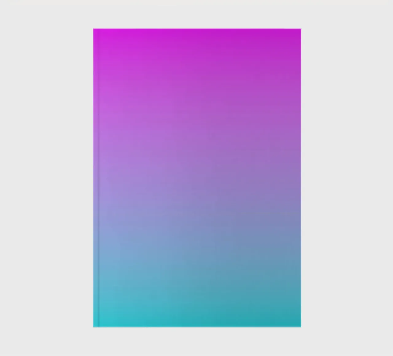 Gradient ONE notebook by Flo Klein
