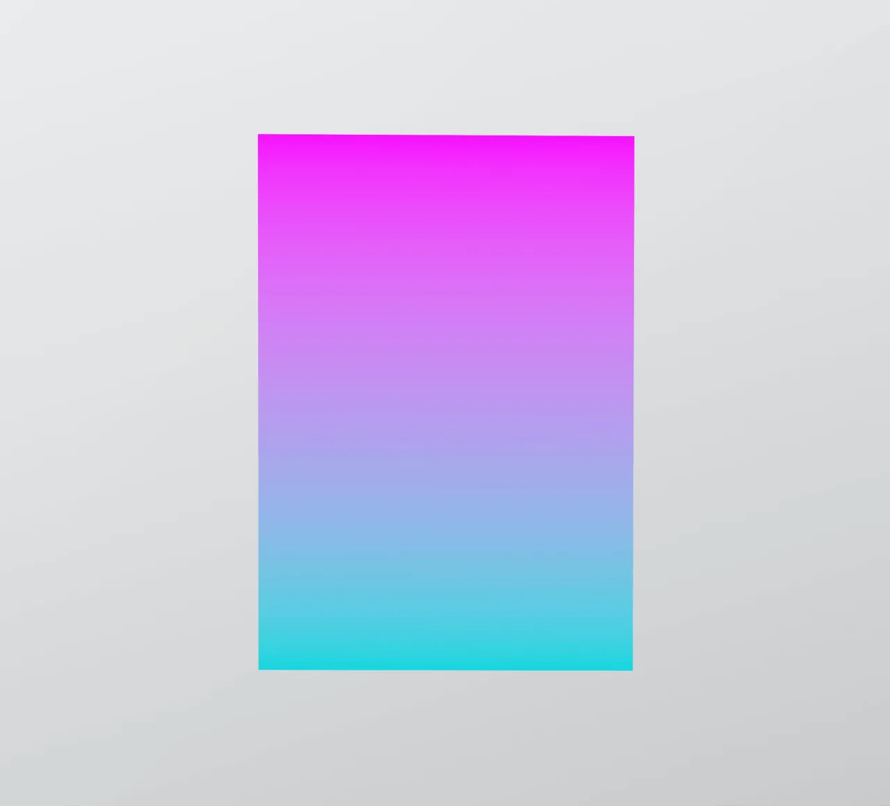 Gradient ONE sticker by Flo Klein