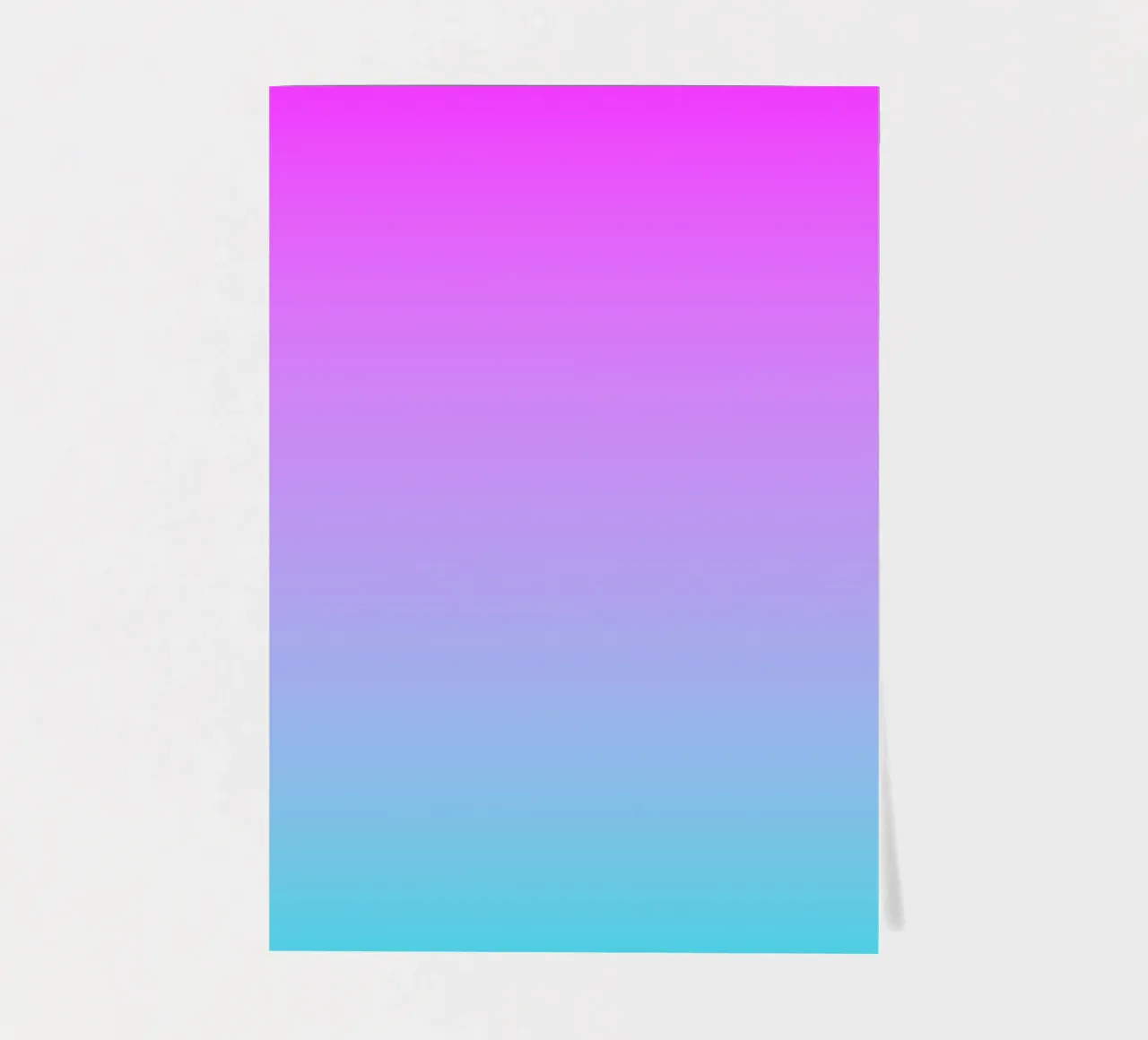 Gradient ONE sticker sheet by Flo Klein