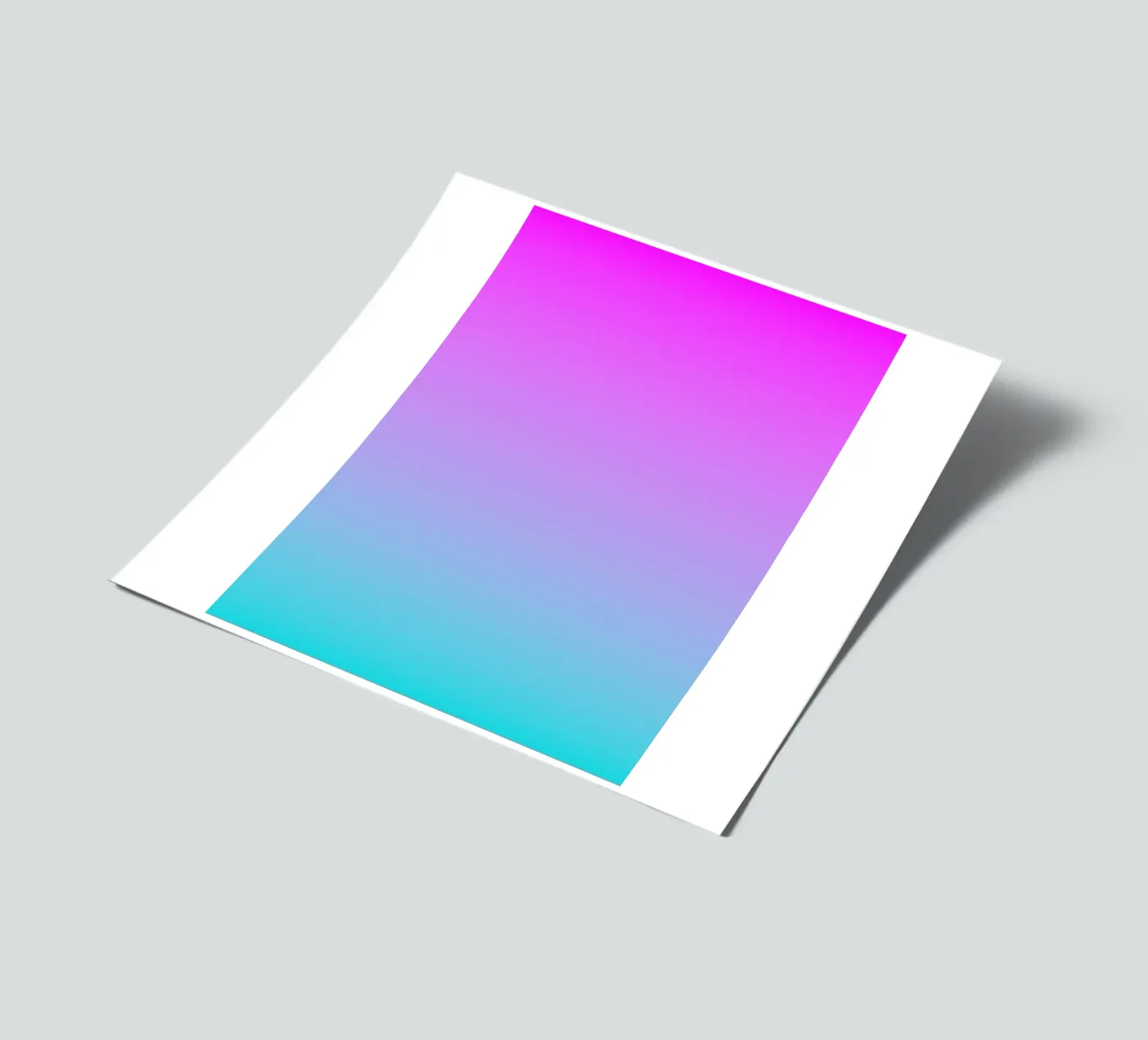 Gradient ONE sticker sheet by UrbanART