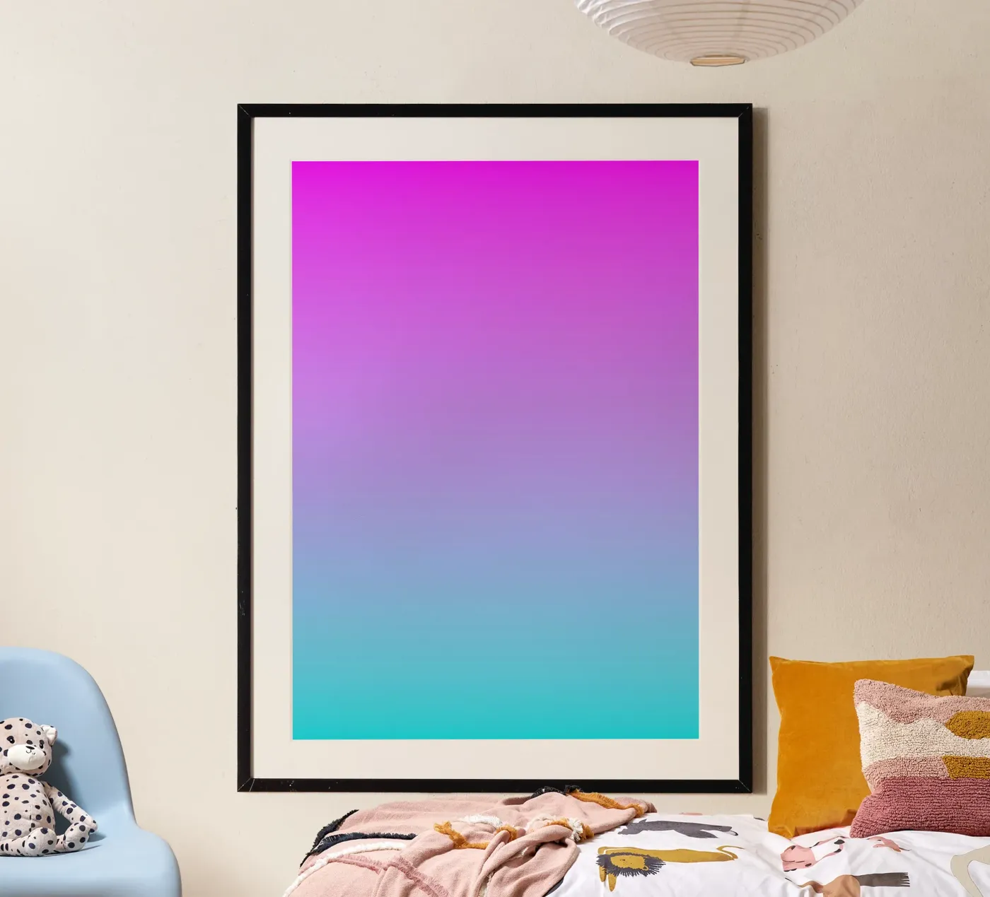 Gradient ONE poster by UrbanART