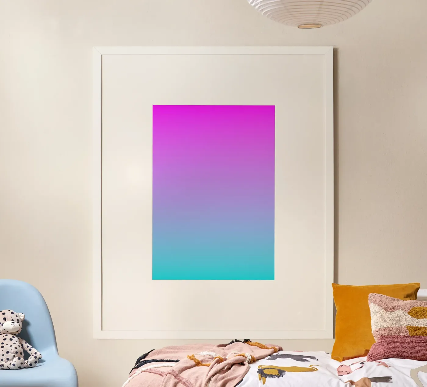 Gradient ONE poster by UrbanART