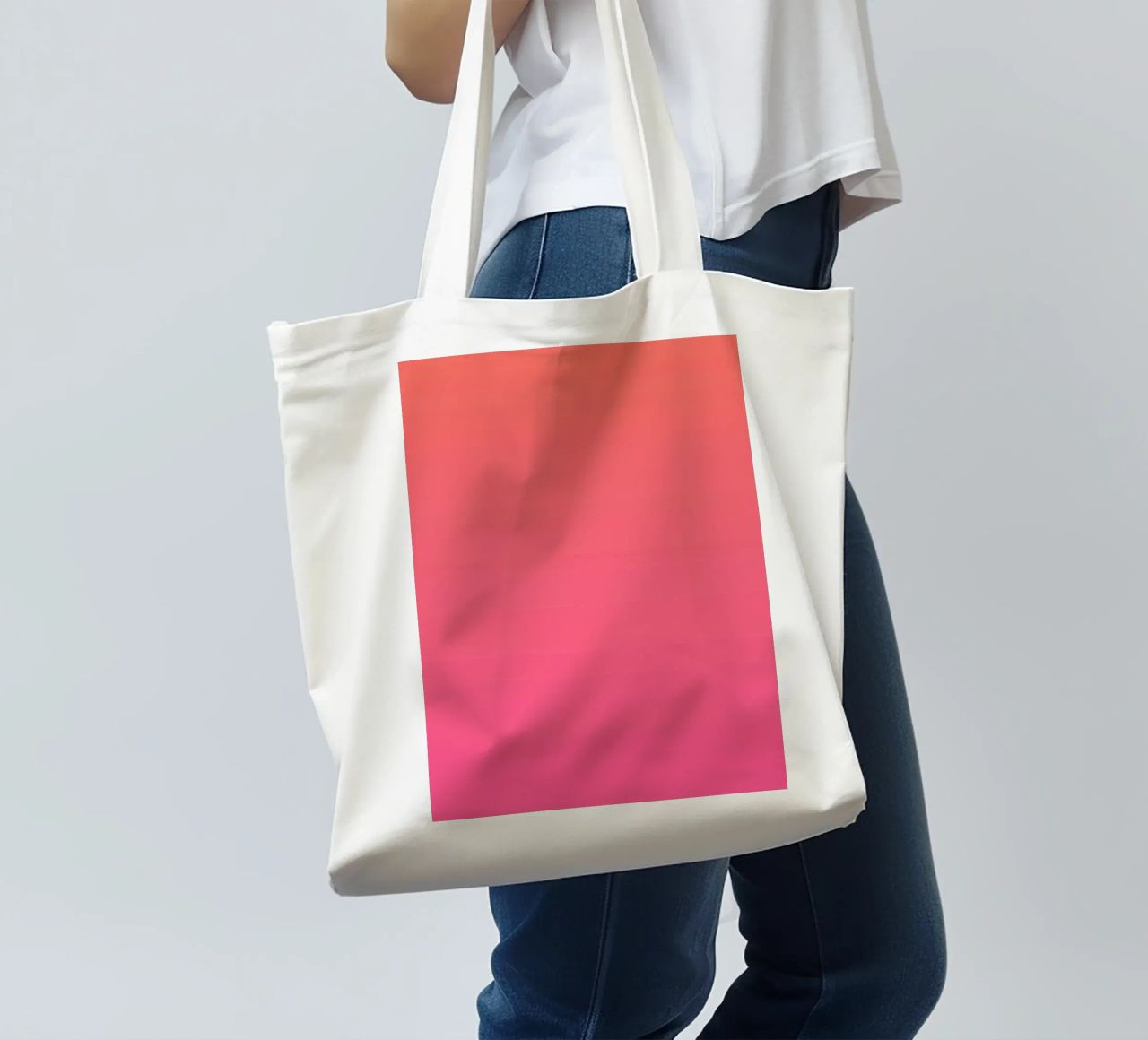 Gradient TWO borsa in juta da Flo Klein