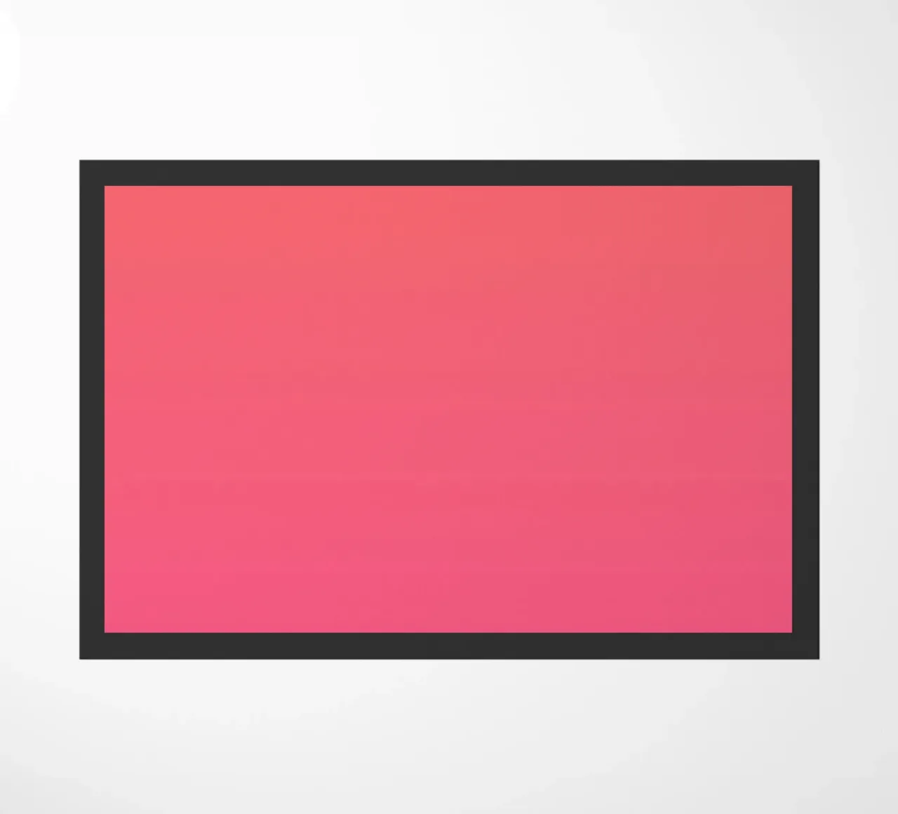 Gradient TWO paillasson de Flo Klein