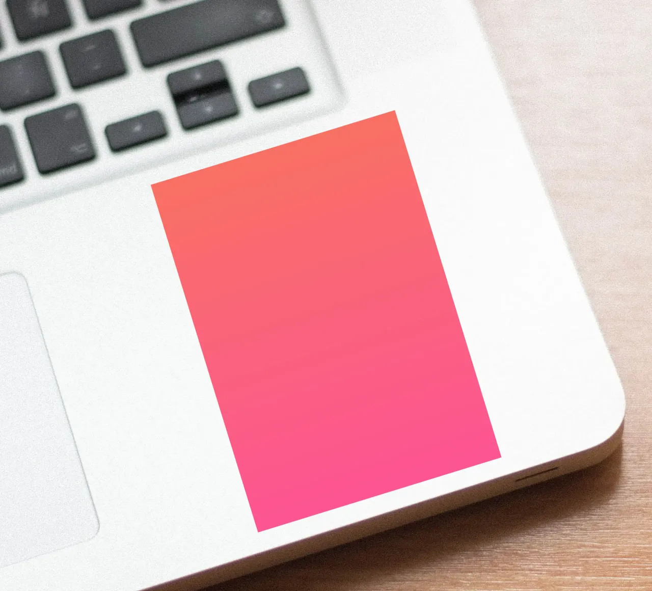 Gradient TWO sticker van Flo Klein