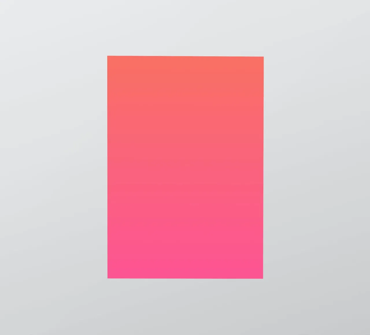 Gradient TWO sticker van Flo Klein