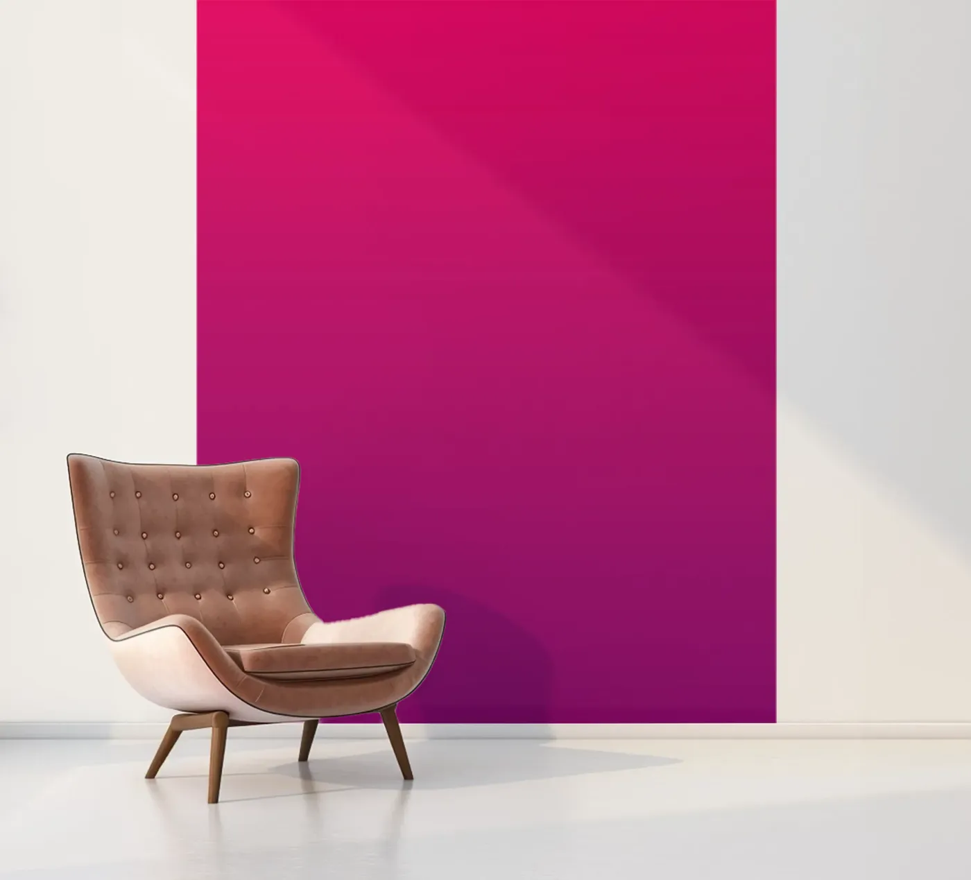 Gradient THREE fotobehang van UrbanART