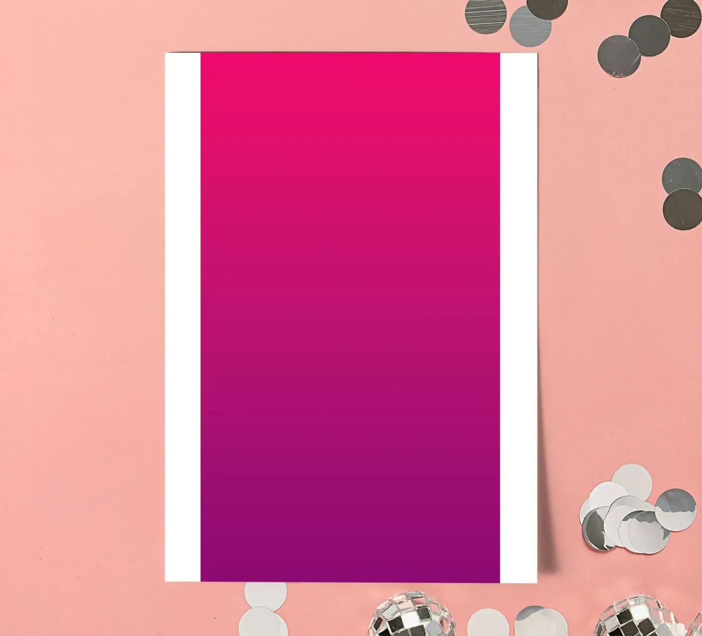 Gradient THREE stickervel van UrbanART