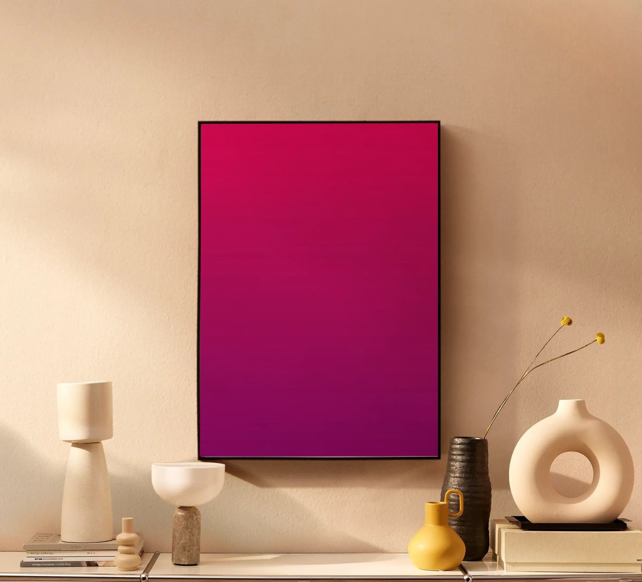 Gradient THREE alluminio dibond da Flo Klein
