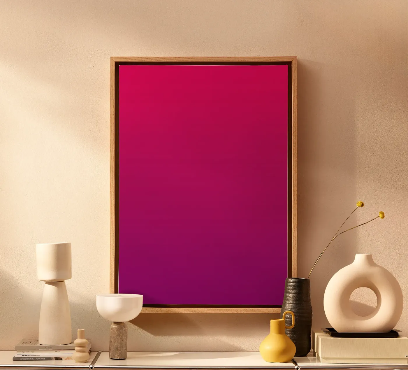 Gradient THREE canvas by UrbanART