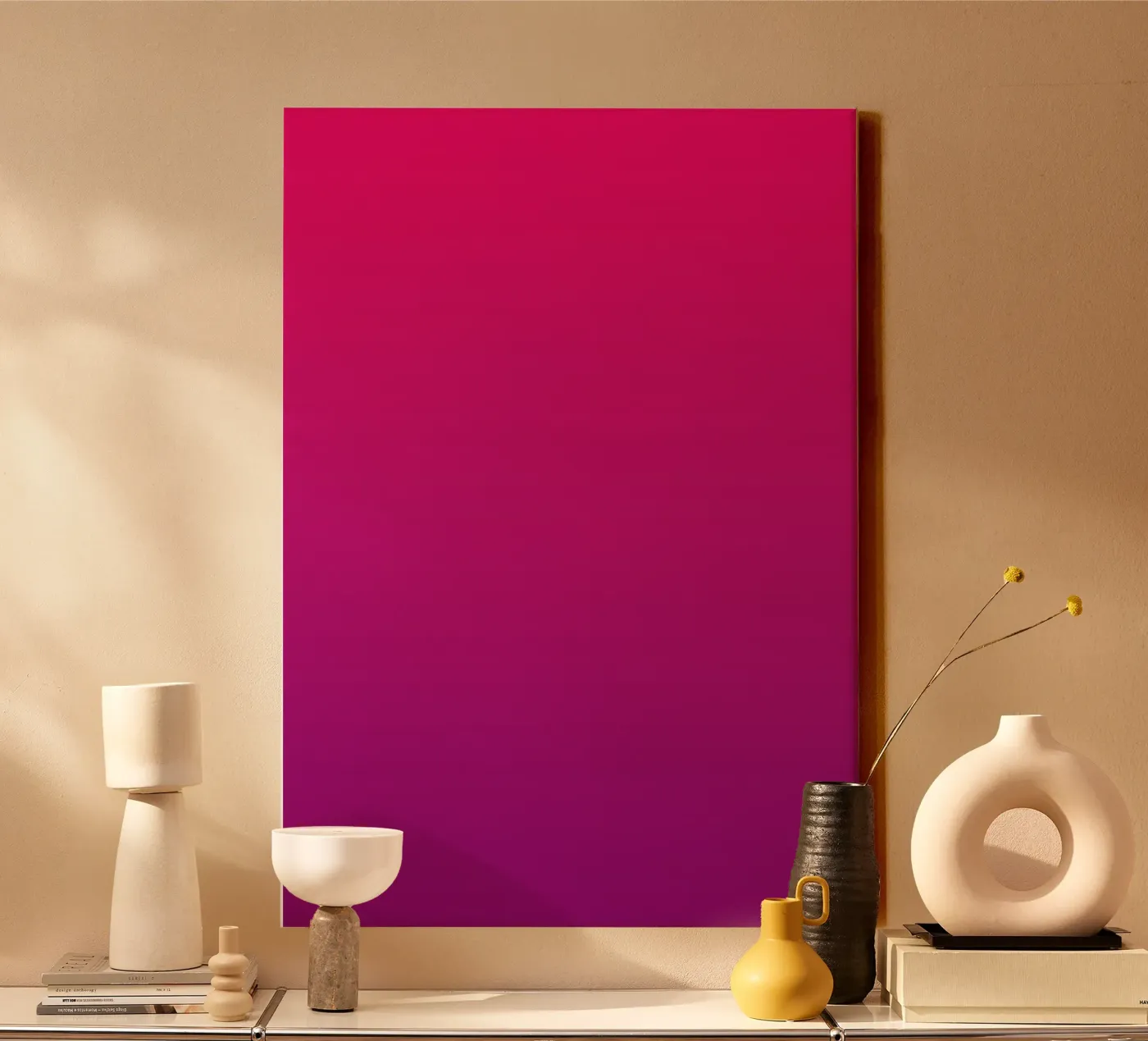 Gradient THREE canvas by UrbanART