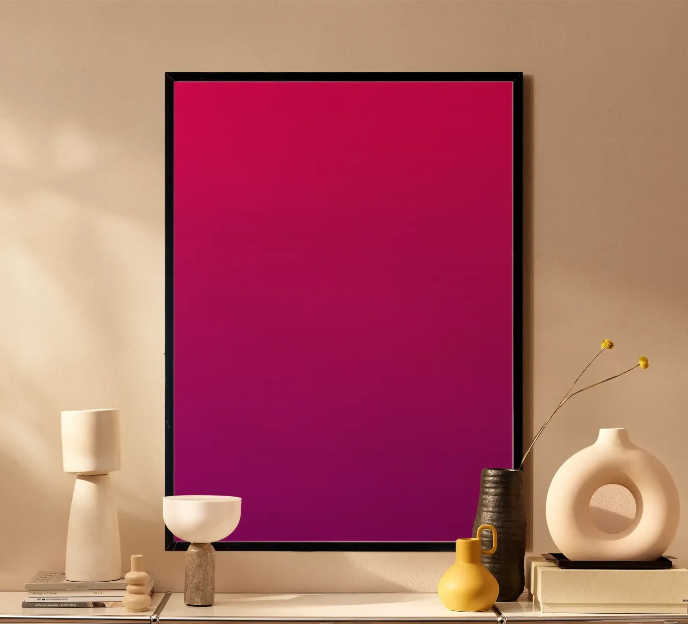 Gradient THREE poster van UrbanART