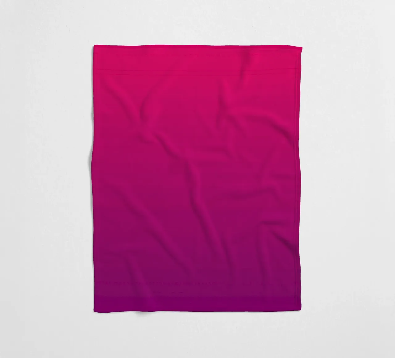 Gradient THREE fleece blanket by Flo Klein