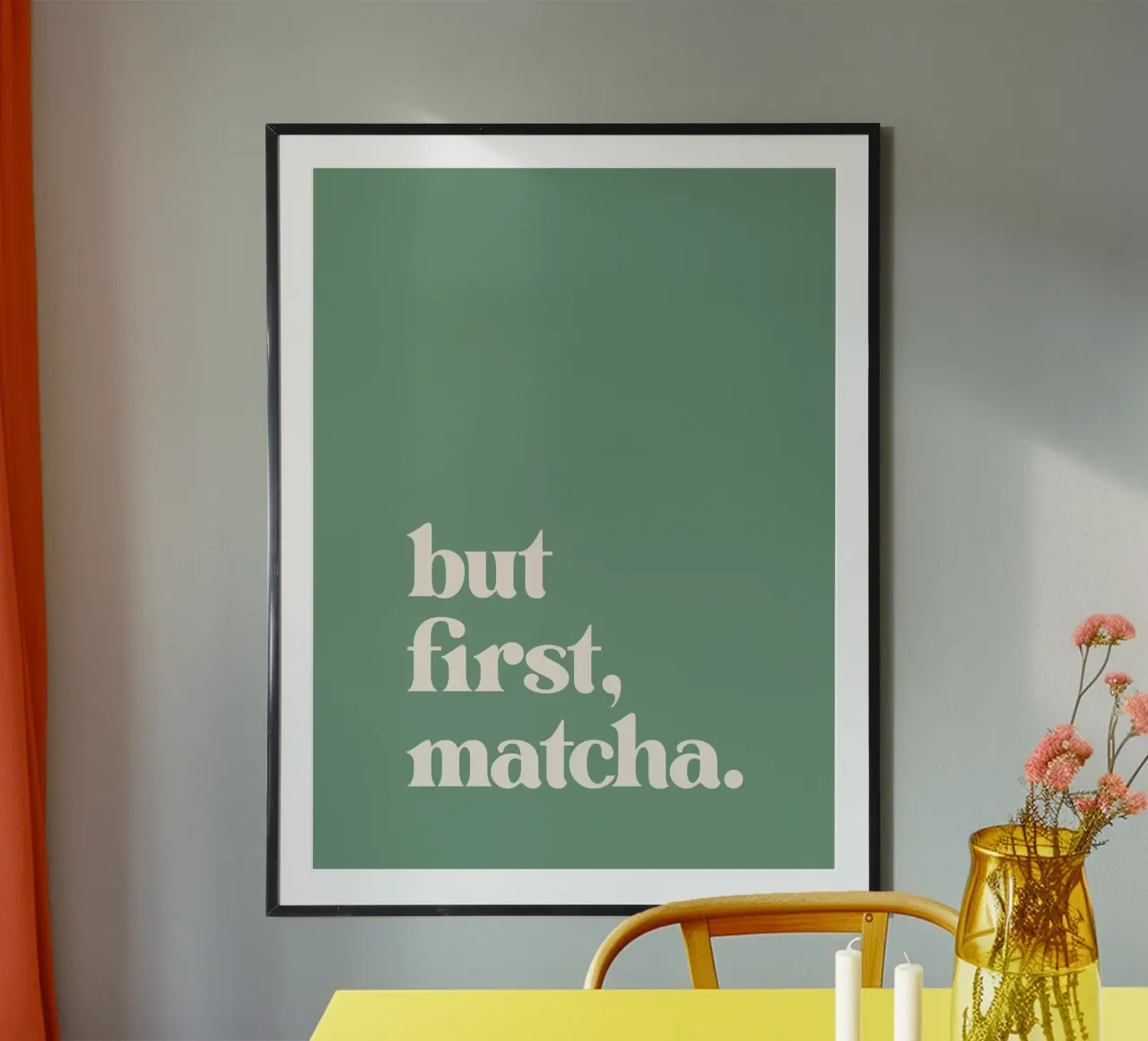 But First Matcha carta hahnemühle da Print52
