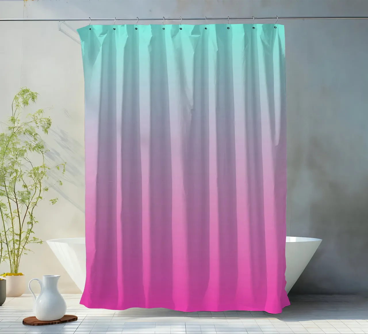 Gradient FOUR tenda da doccia da Flo Klein