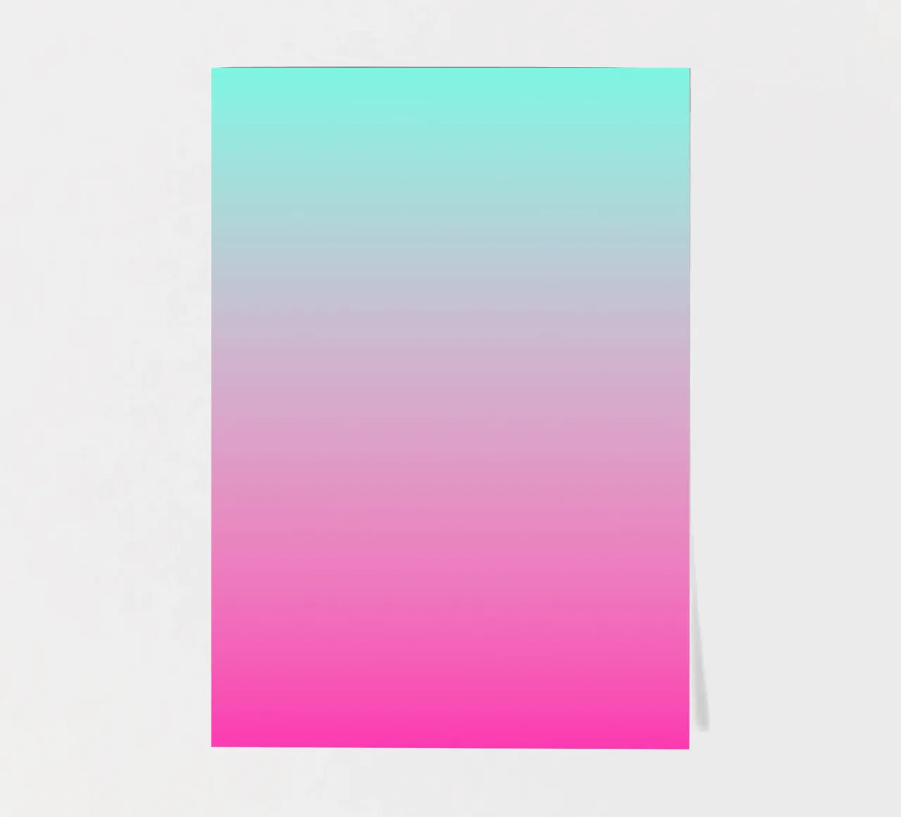 Gradient FOUR sticker sheet by Flo Klein