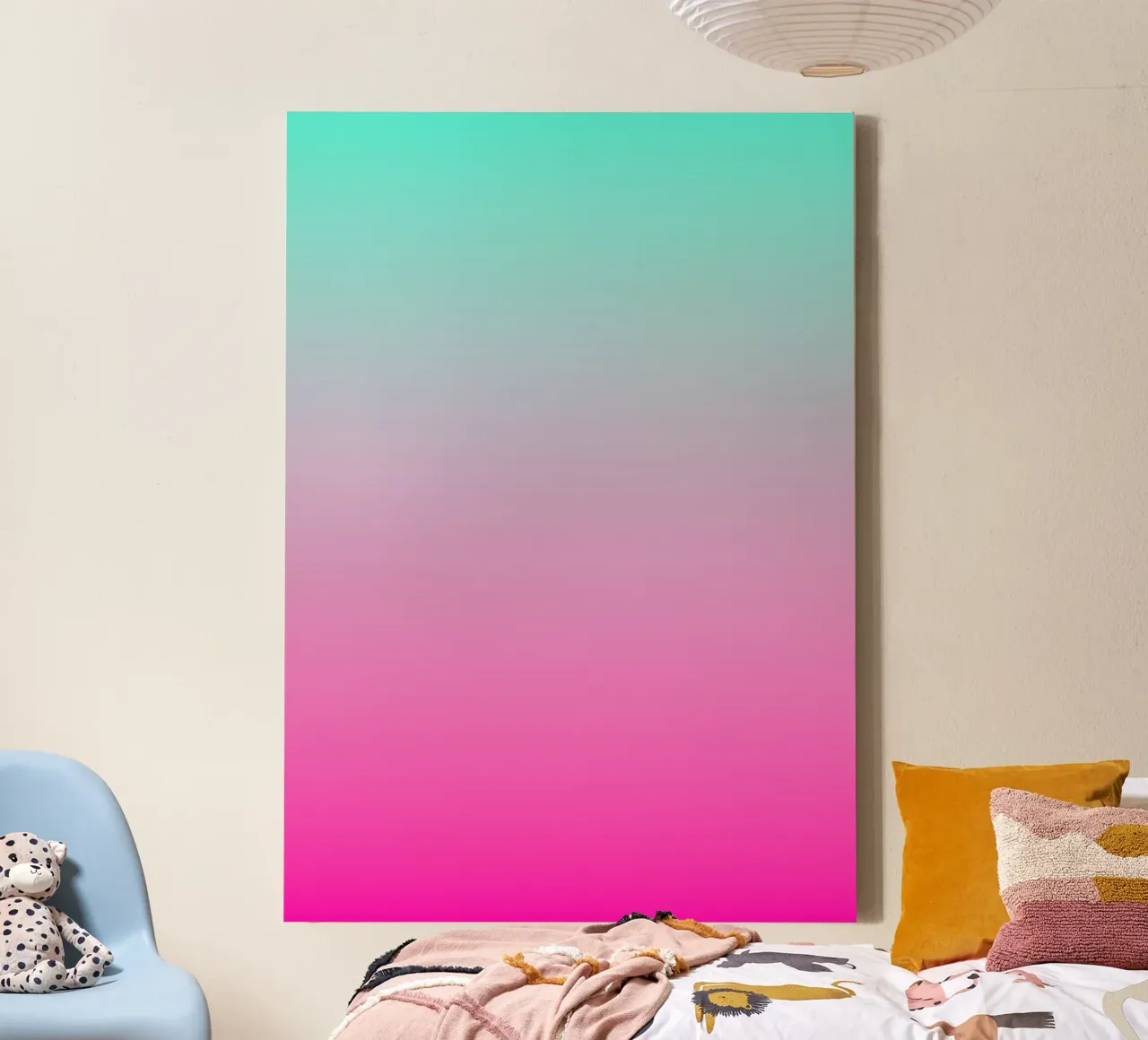 Gradient FOUR canvas by Flo Klein