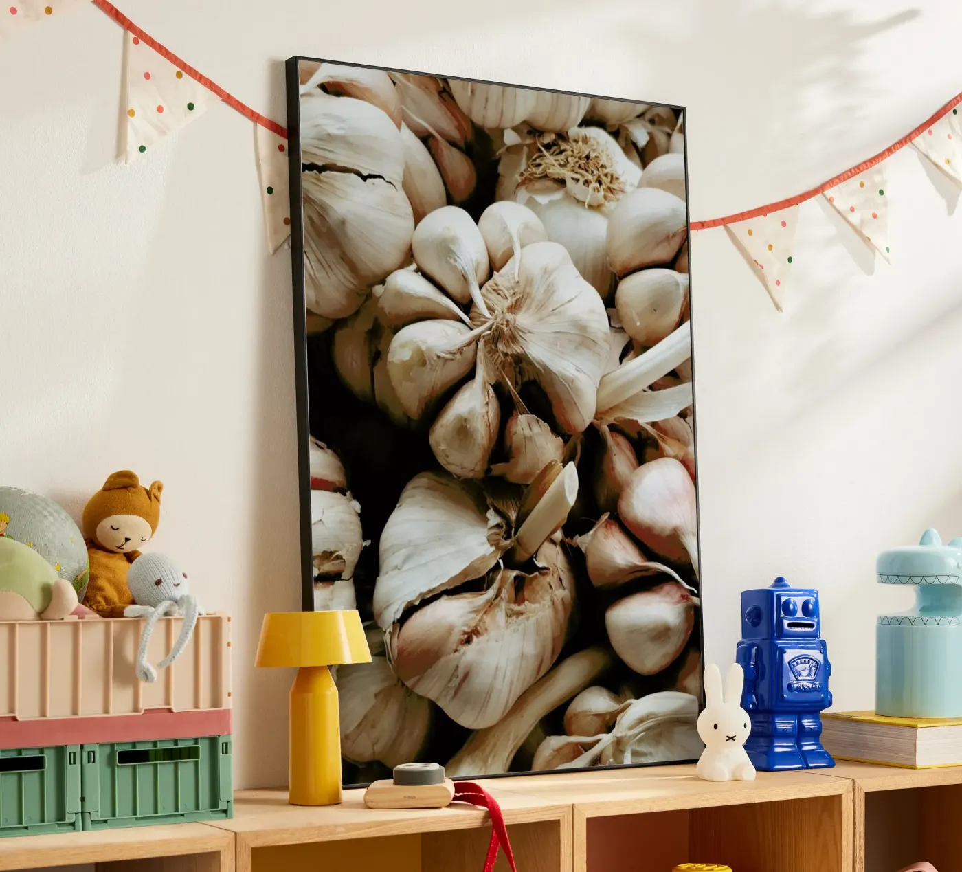 Kitchen Essentials – Garlic pannello forex da Sebastian Hilgetag