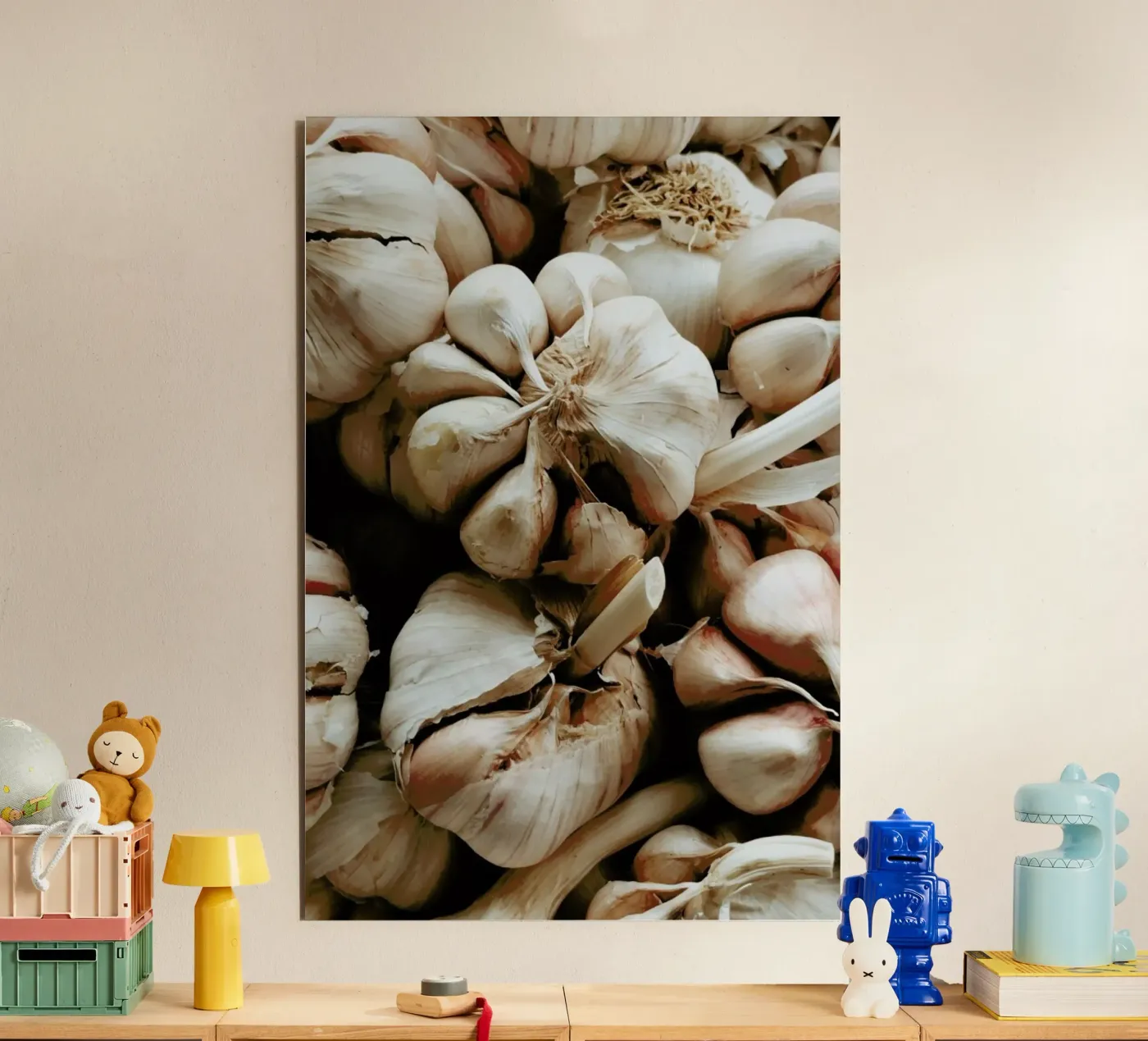 Kitchen Essentials – Garlic pannello forex da Sebastian Hilgetag