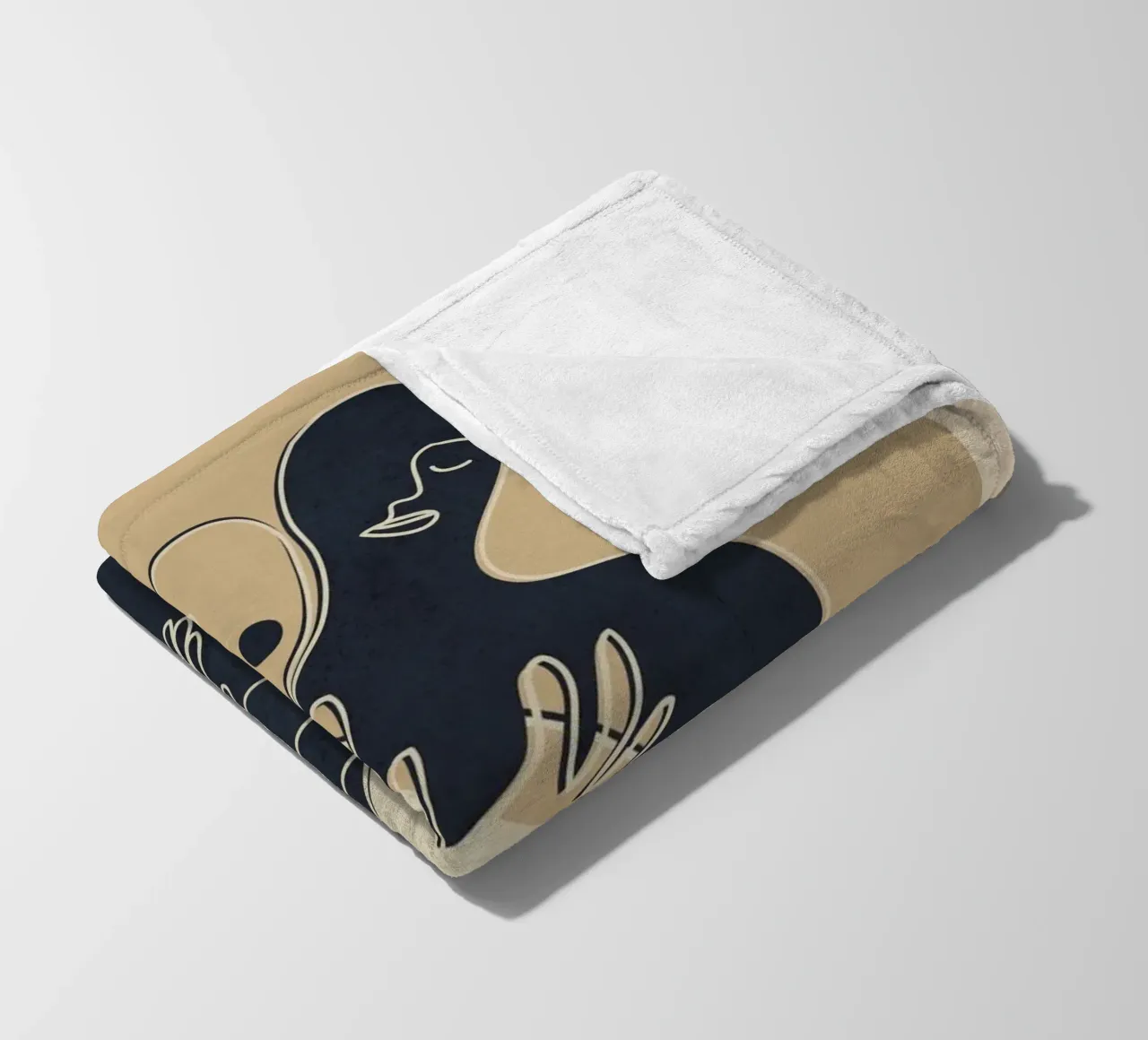 Abstract Feeling 2 coperta in pile da Flow Line