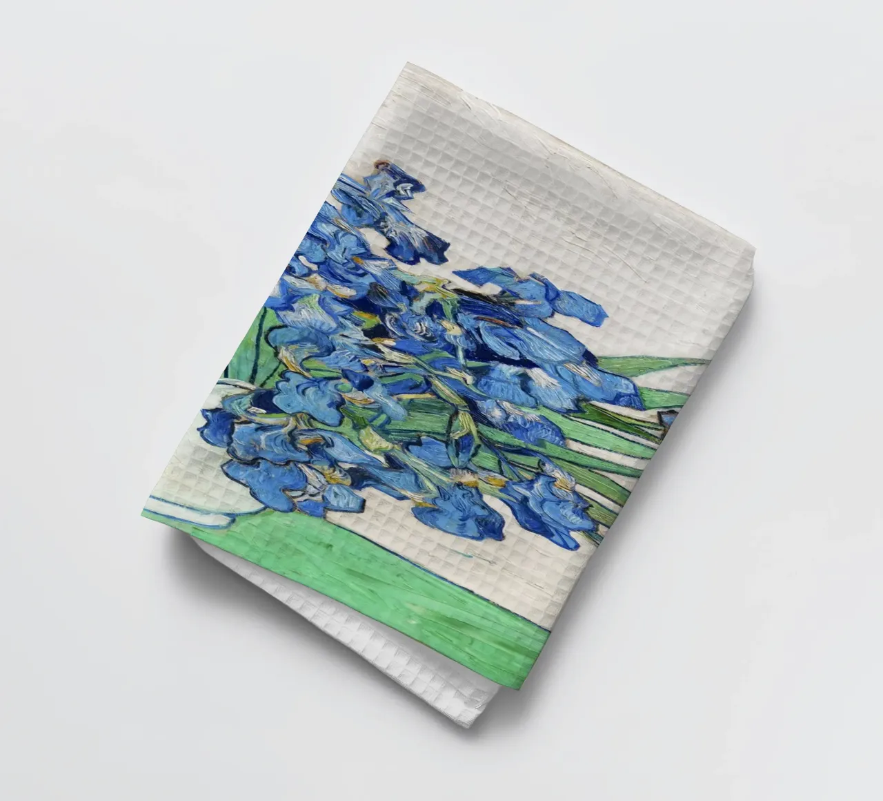 Iris di Vincent Van Gogh (1890). canovaccio da cucina da Venus Art