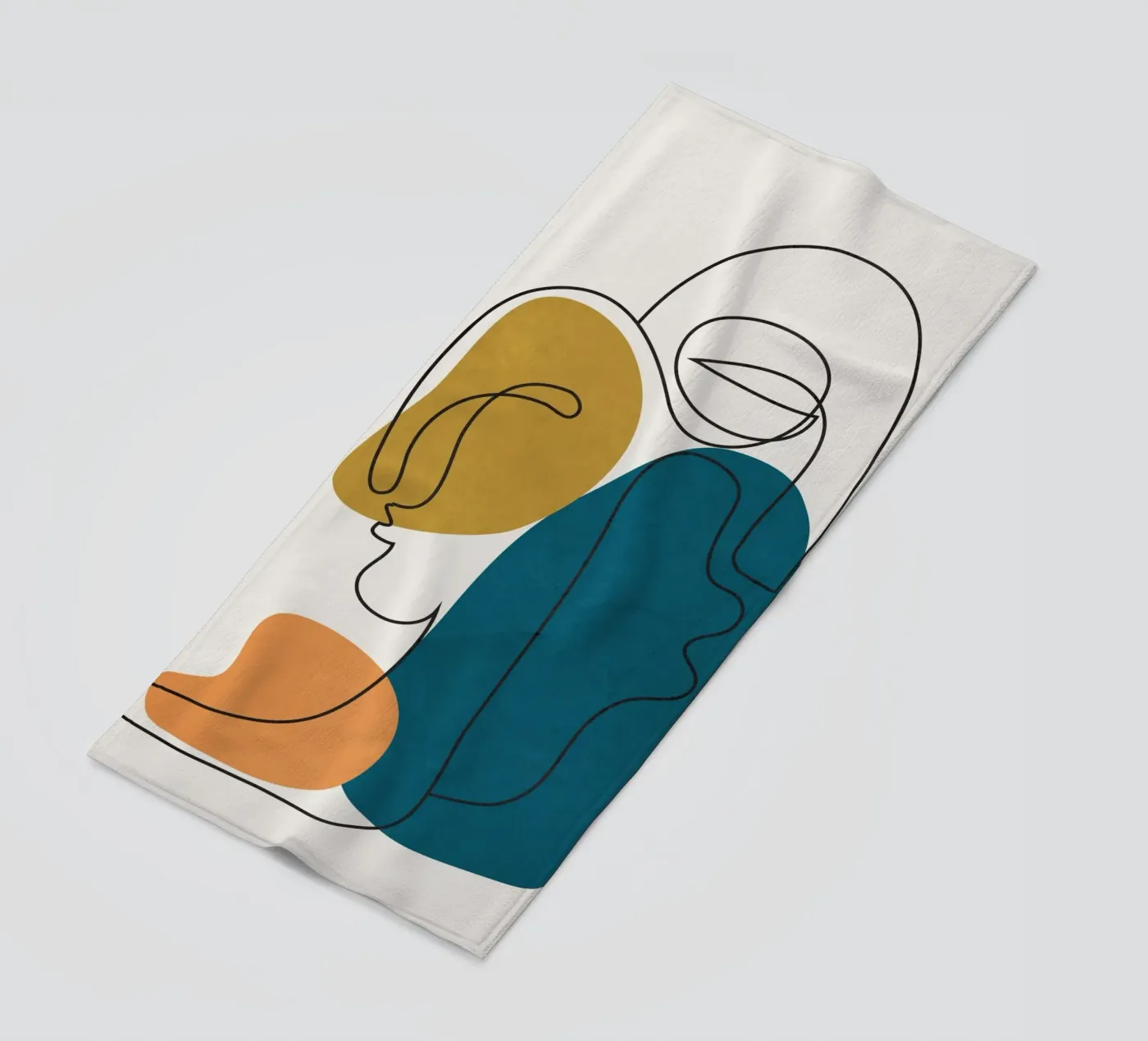 Abstract Faces 6 telo mare da cityart