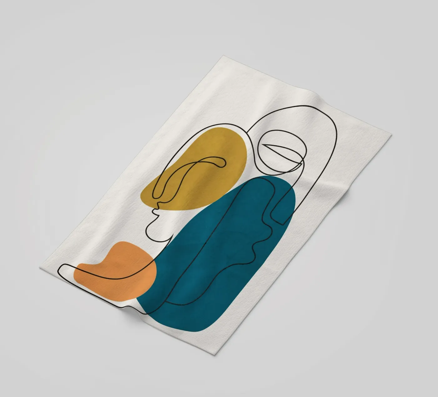 Abstract Faces 6 telo mare da cityart