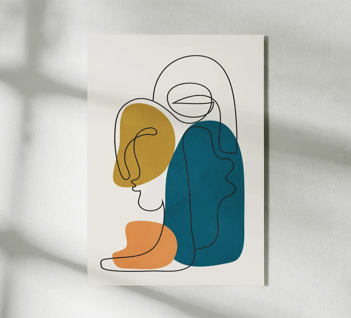 Abstract Faces 6 acrylic glass by cityart