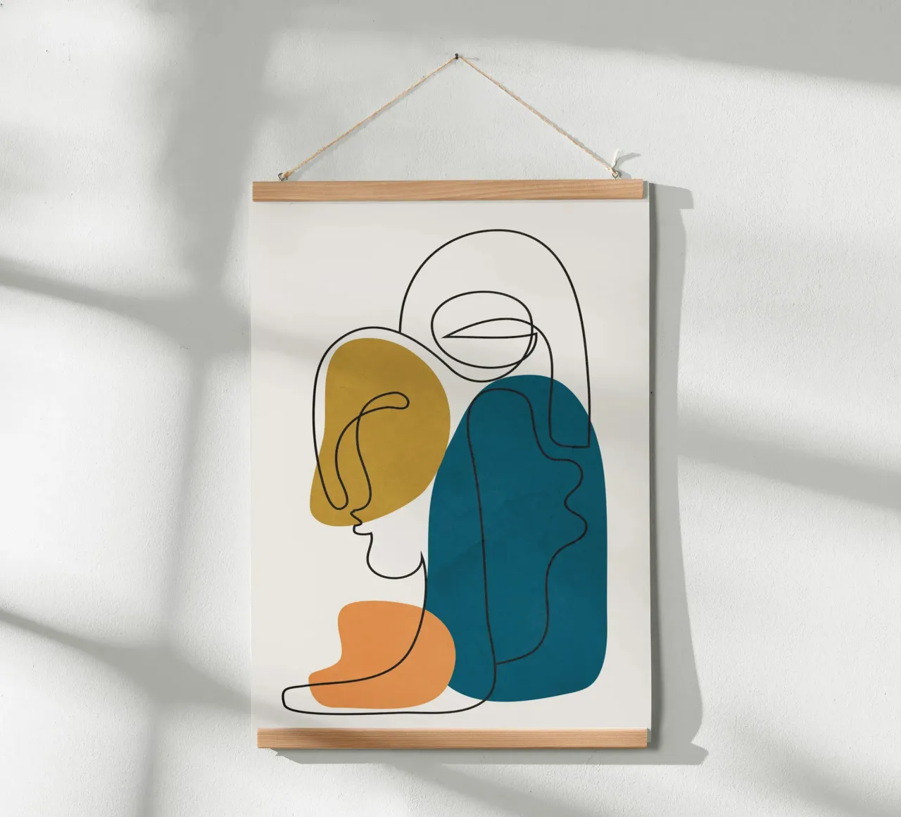 Abstract Faces 6 poster da cityart