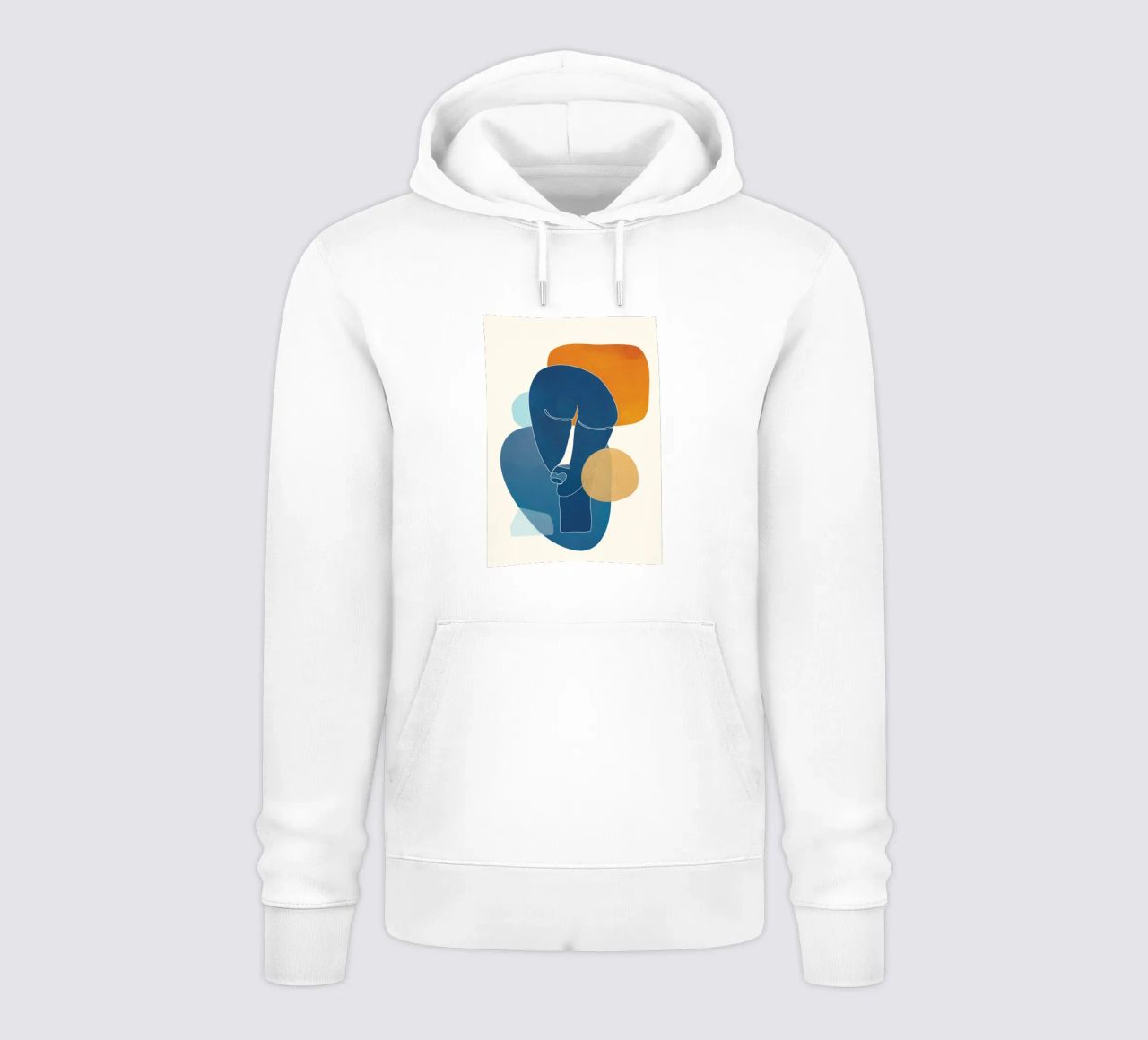 Abstract Mask Design felpa con cappuccio da cityart
