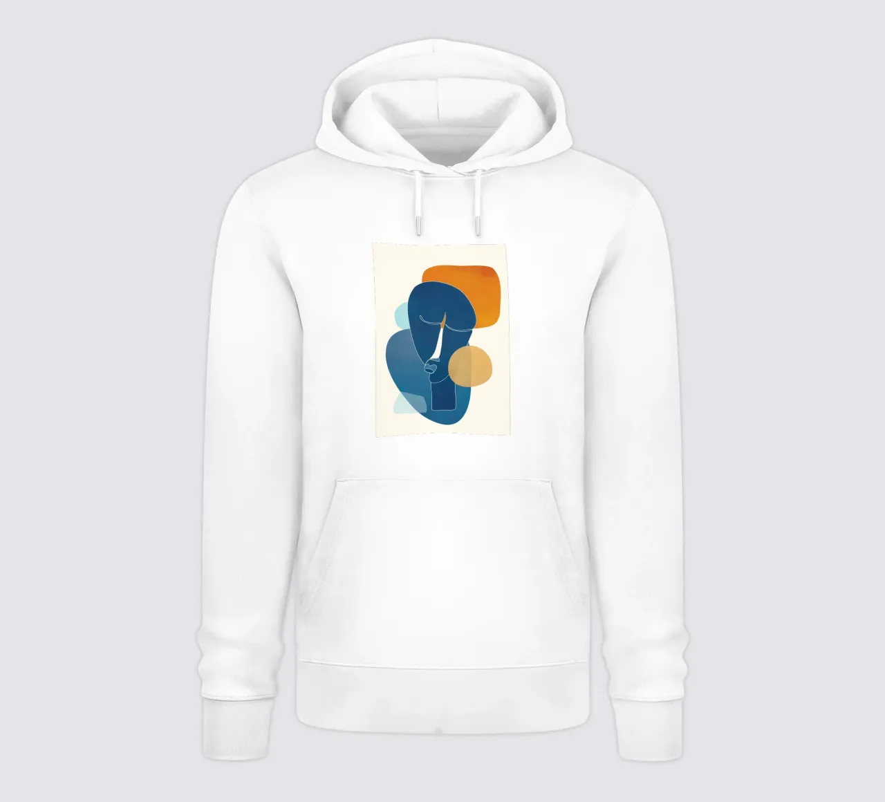 Abstract Mask Design felpa con cappuccio da cityart