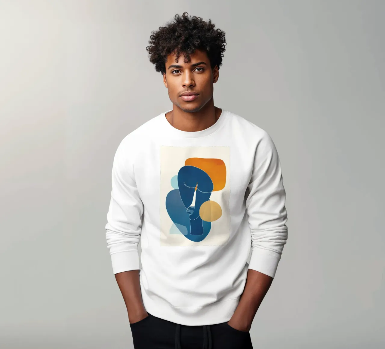 Abstract Mask Design sweat de cityart