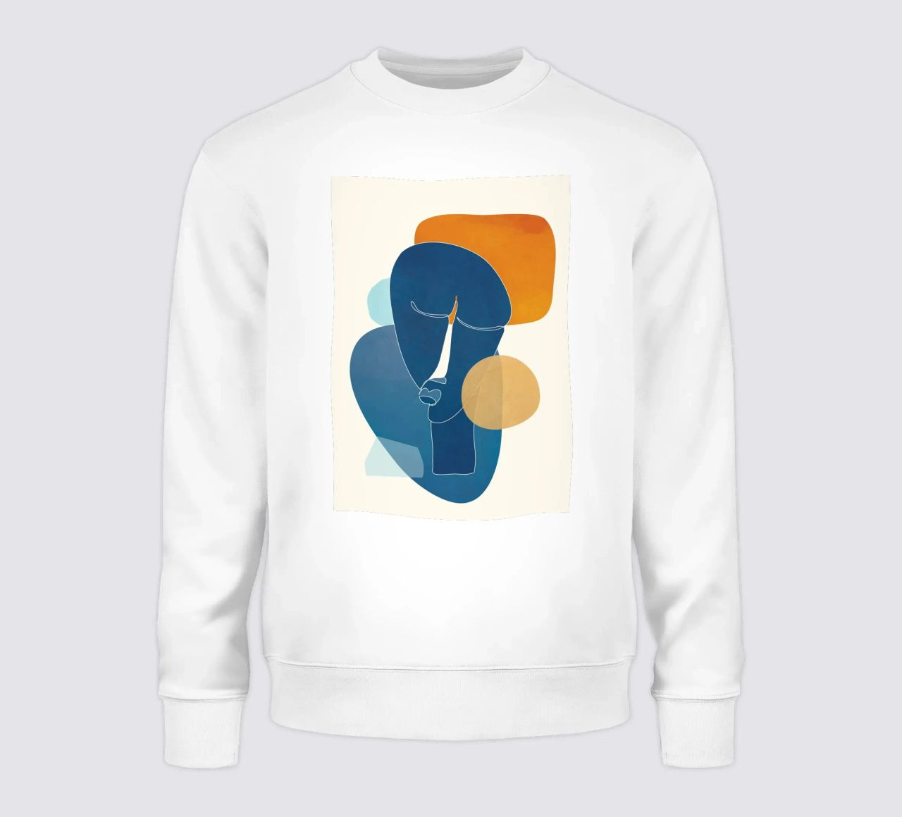 Abstract Mask Design felpa da cityart