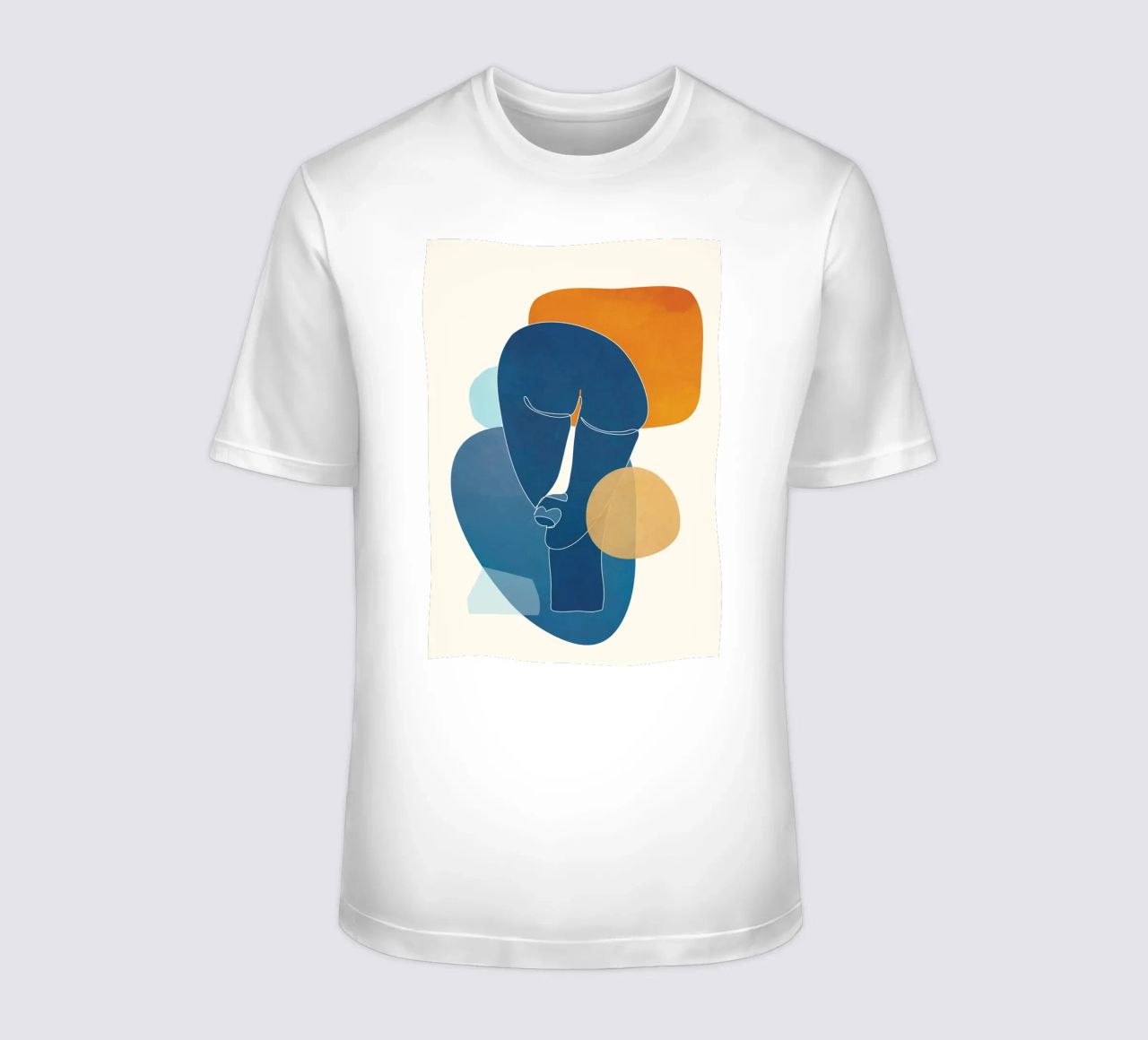 Abstract Mask Design t-shirt da cityart