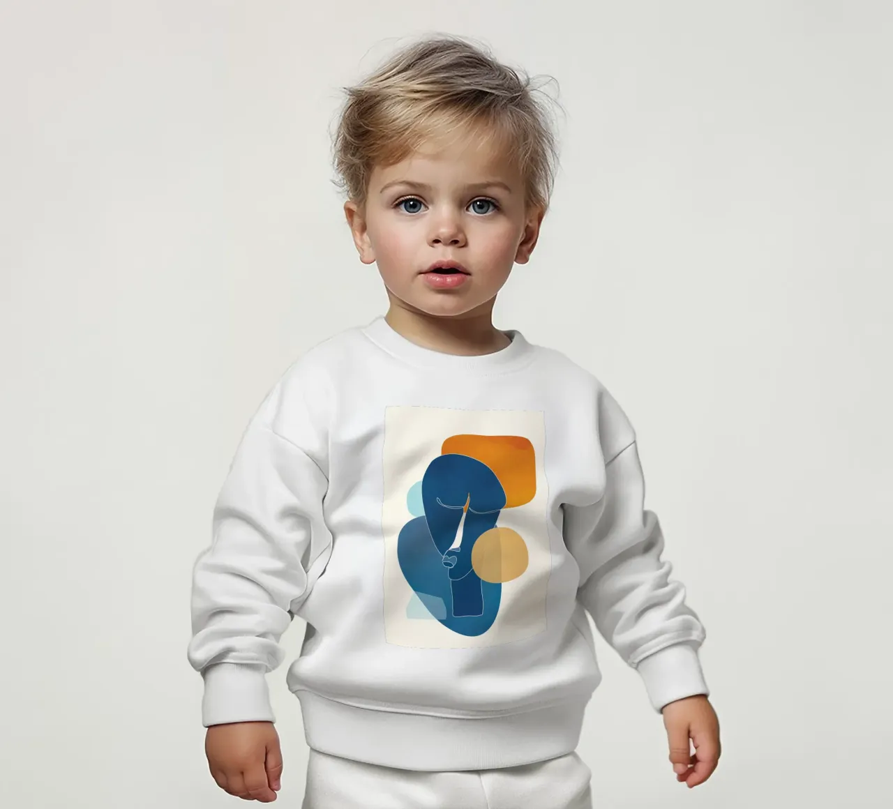 Abstract Mask Design felpa neonato da cityart