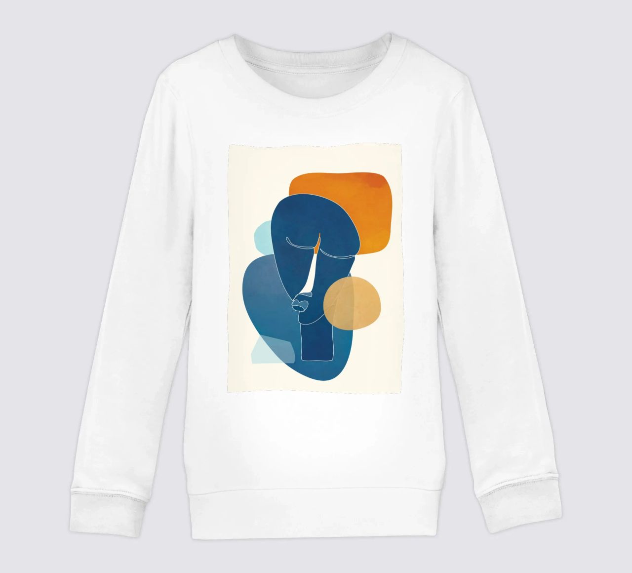 Abstract Mask Design felpa bambino da cityart