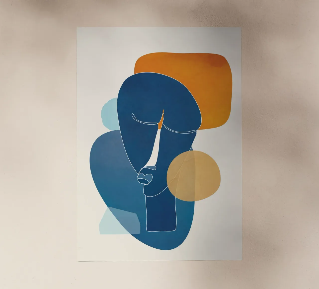 Abstract Mask Design pellicola backlit da cityart