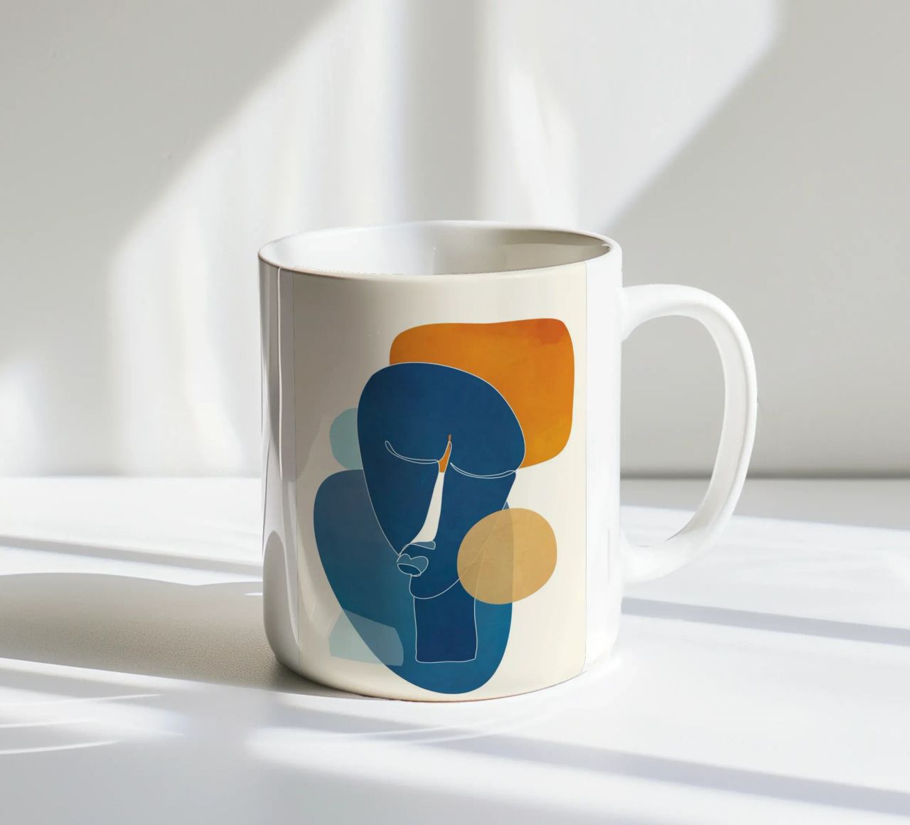 Abstract Mask Design tazza in ceramica da cityart