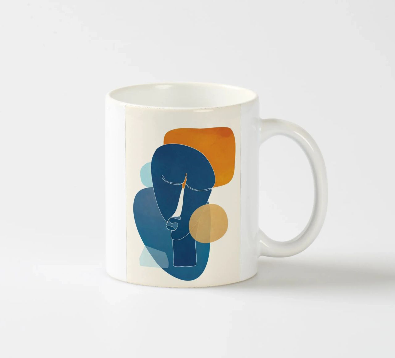 Abstract Mask Design tazza in ceramica da cityart
