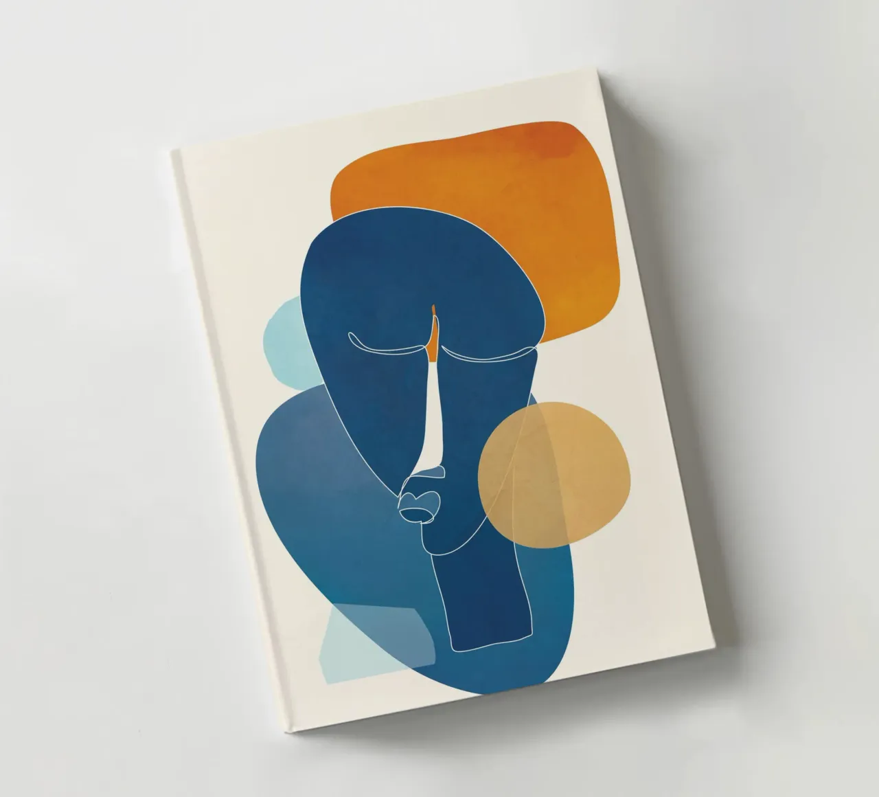 Abstract Mask Design notebook by cityart