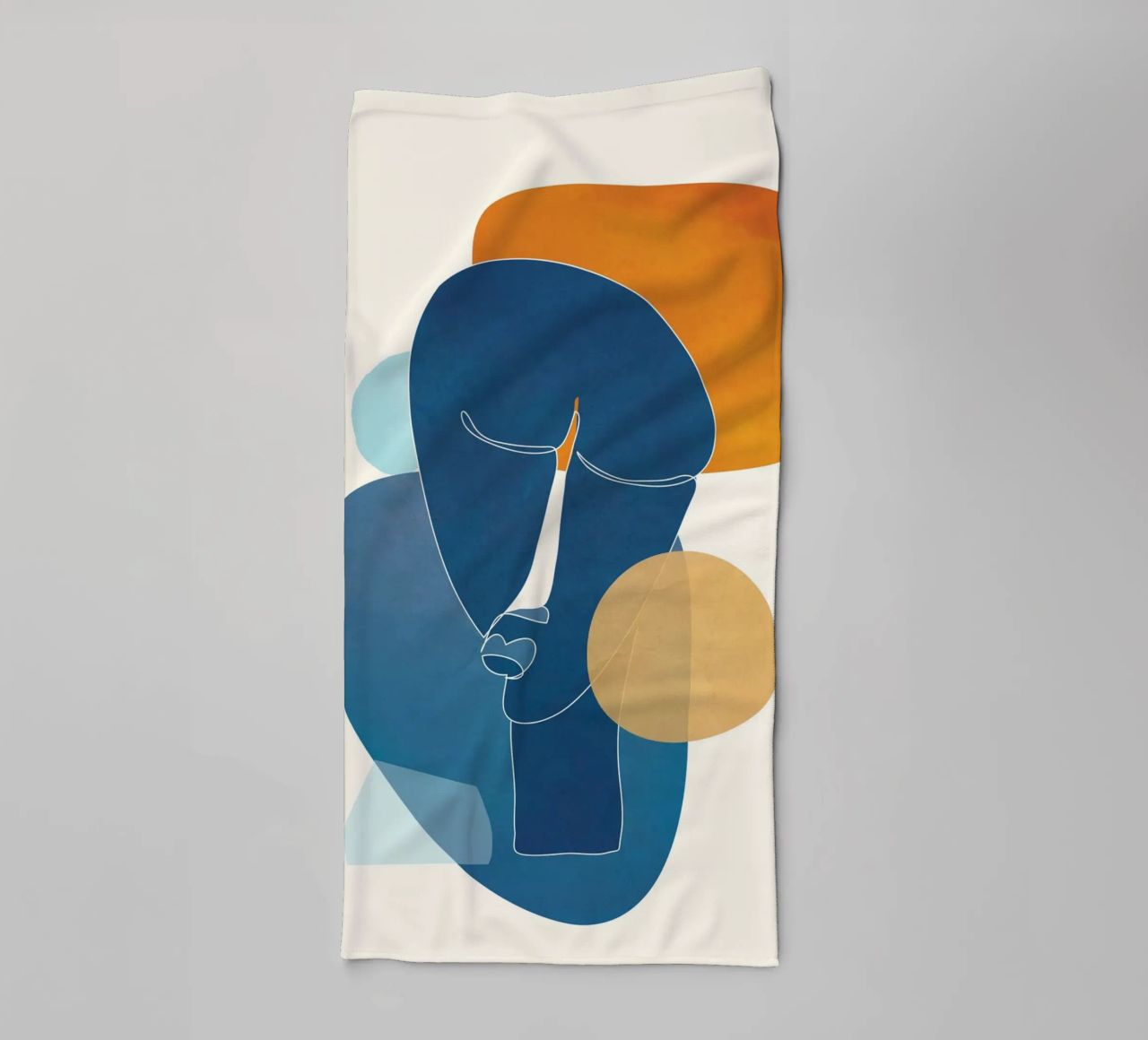 Abstract Mask Design asciugamano da bagno da cityart