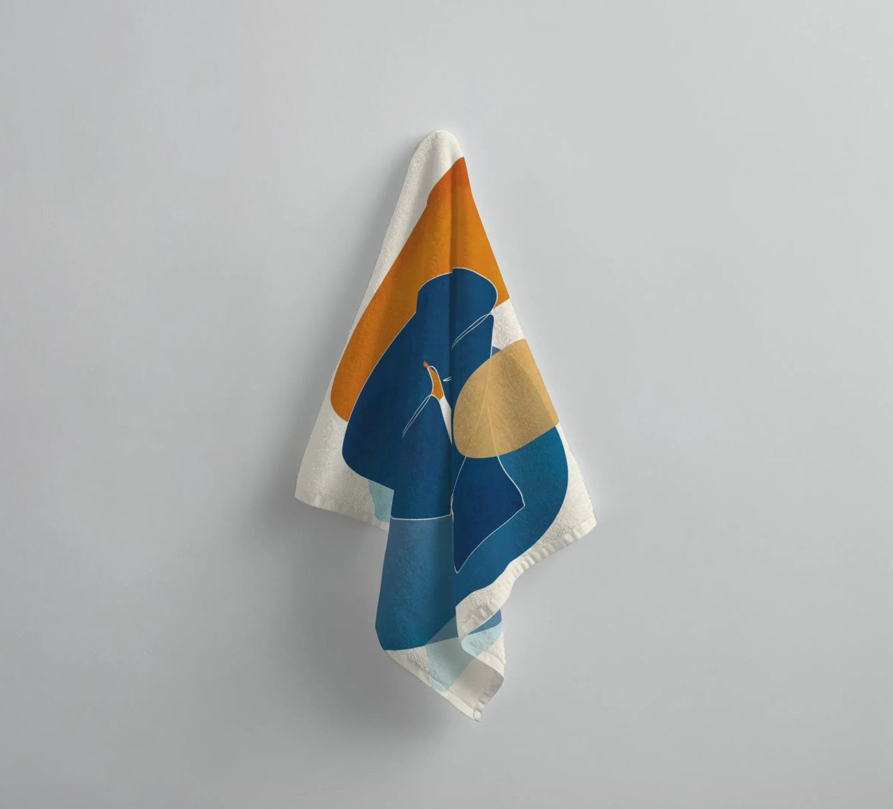 Abstract Mask Design asciugamano da bagno da cityart