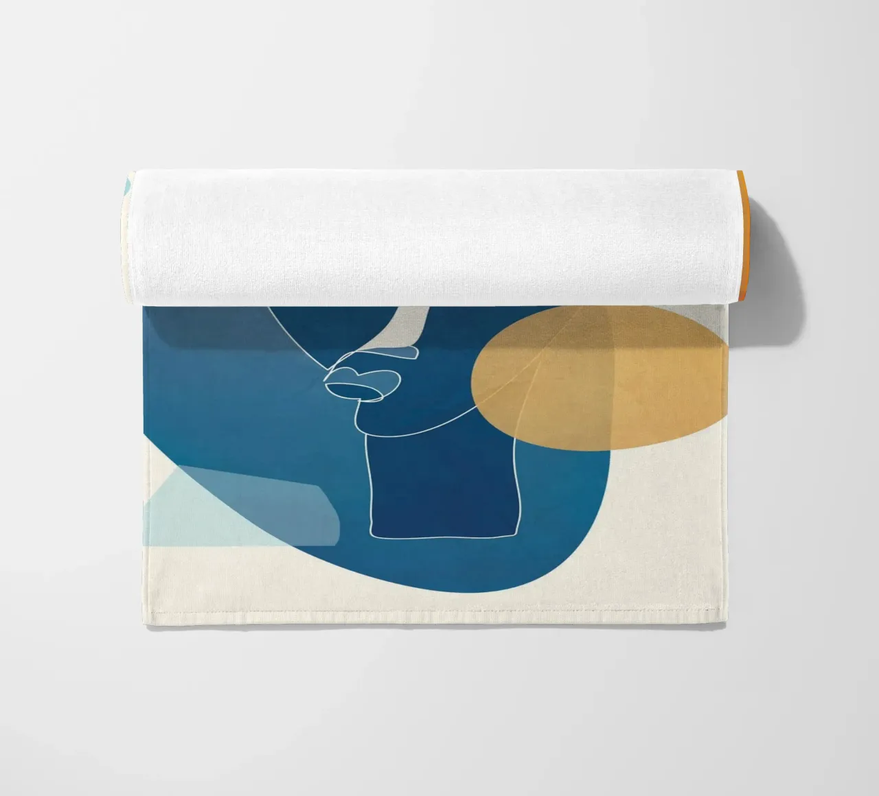 Abstract Mask Design telo mare da cityart